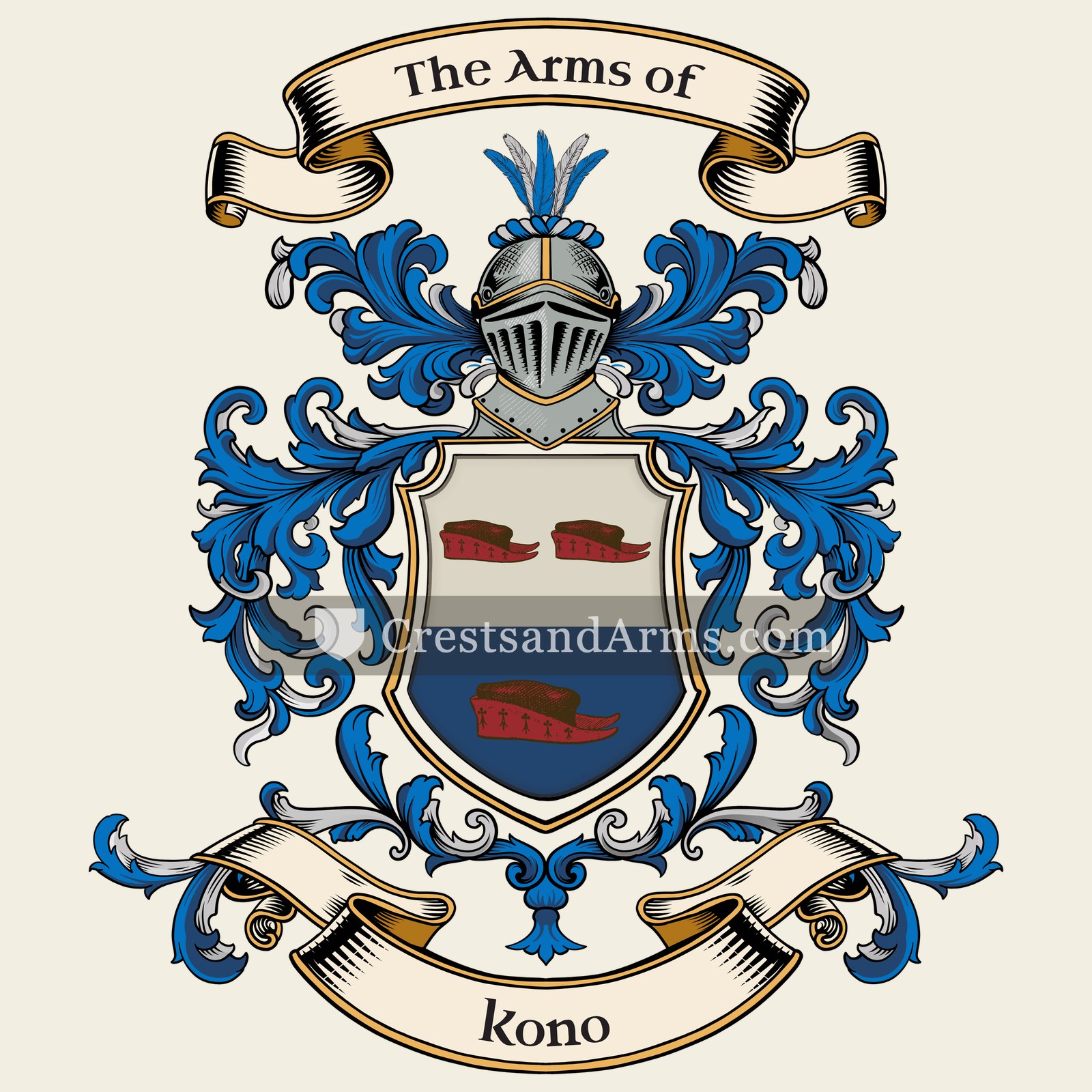 The Kono coat of arms
