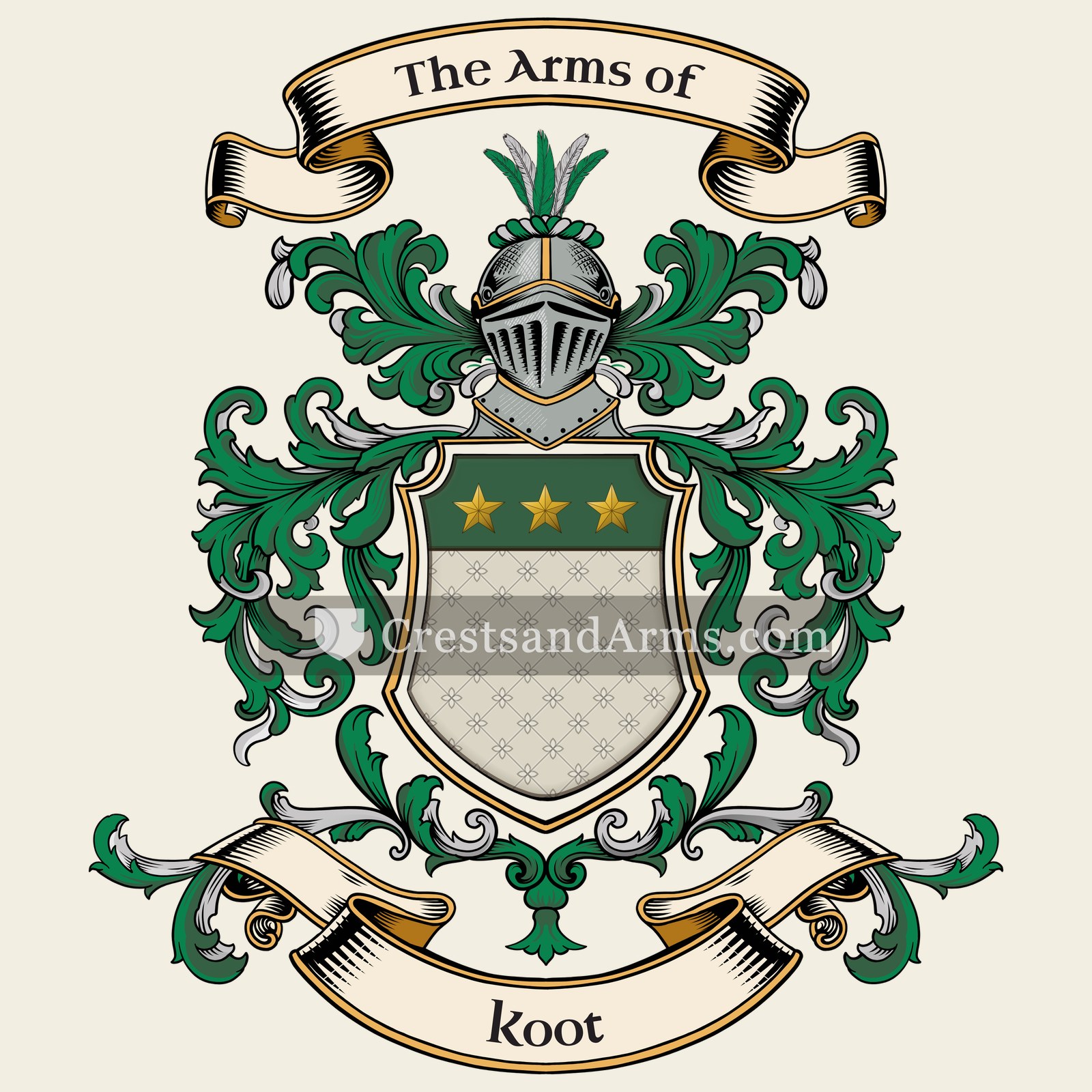 The Koot coat of arms