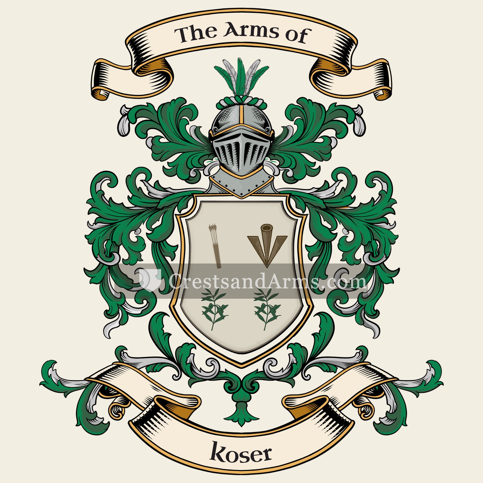 The arms