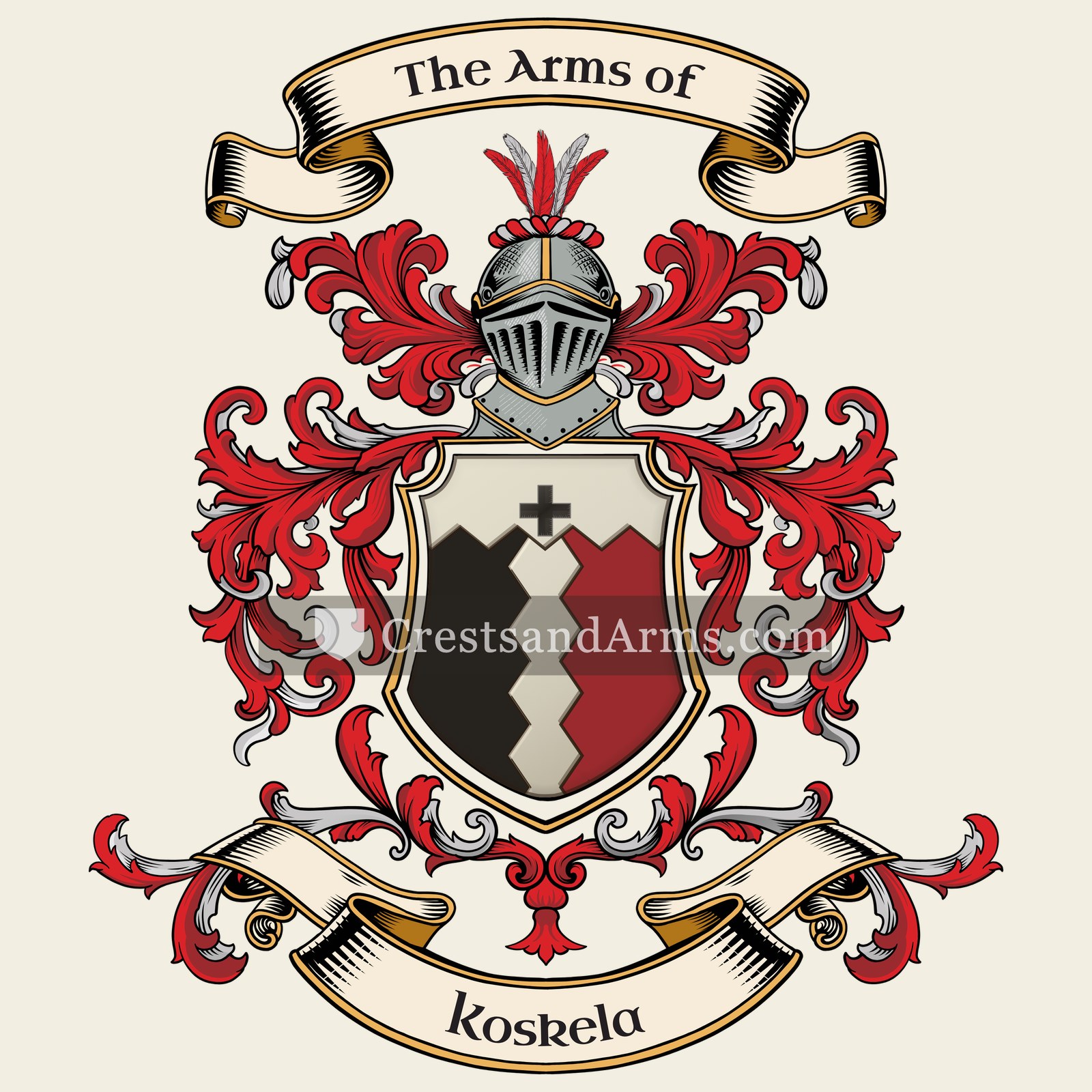 The arms