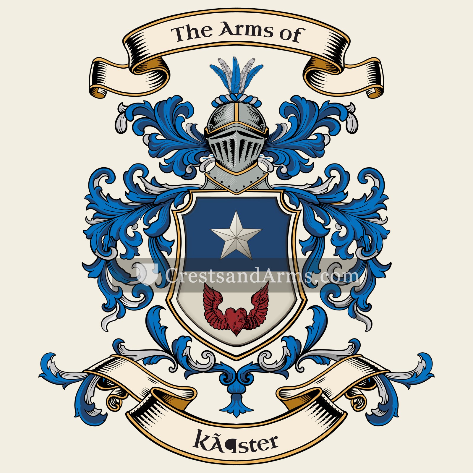 The Köster coat of arms