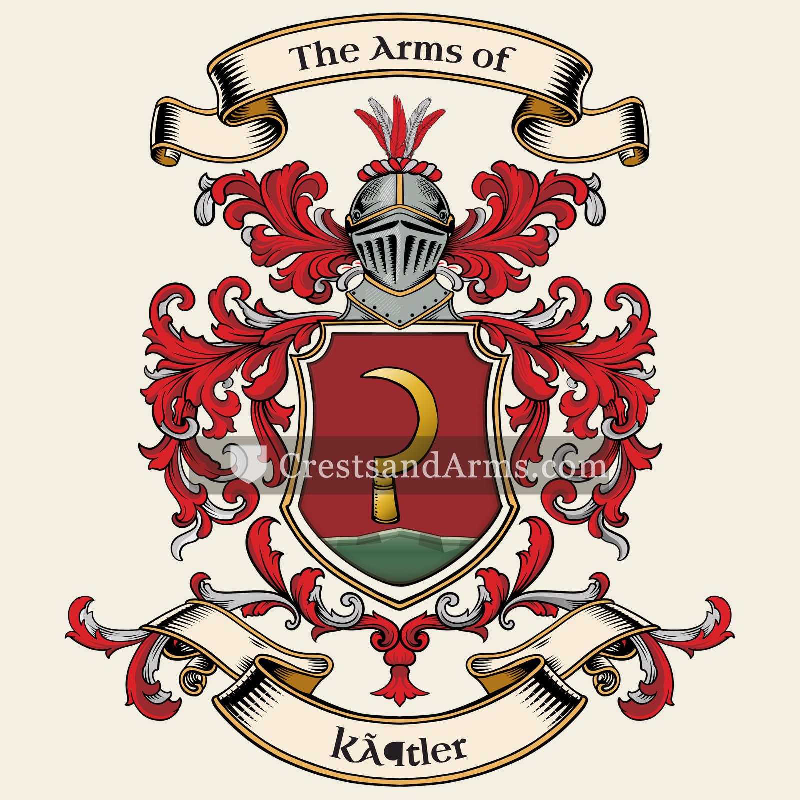 The Kötler coat of arms