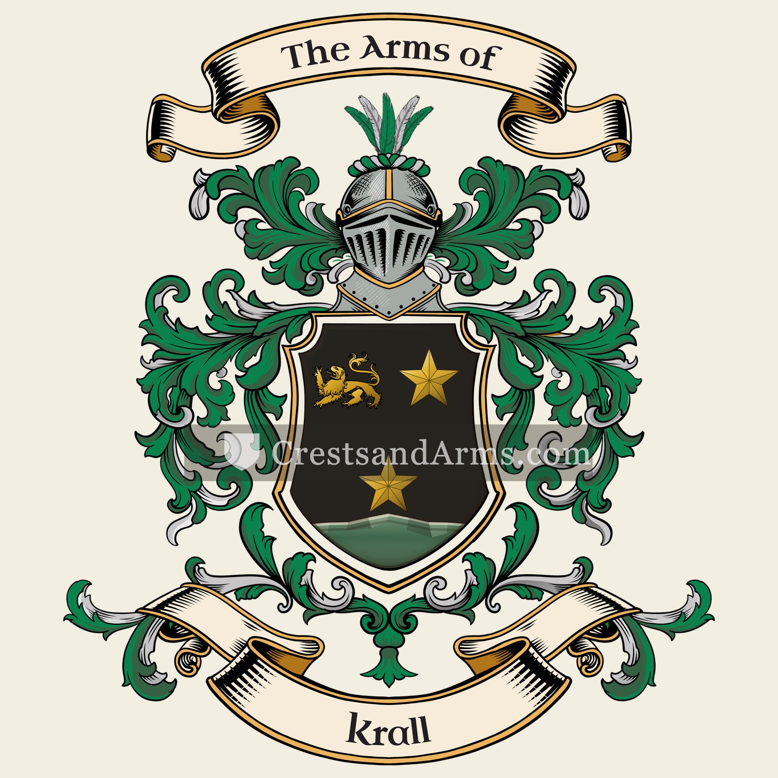 The Krall coat of arms