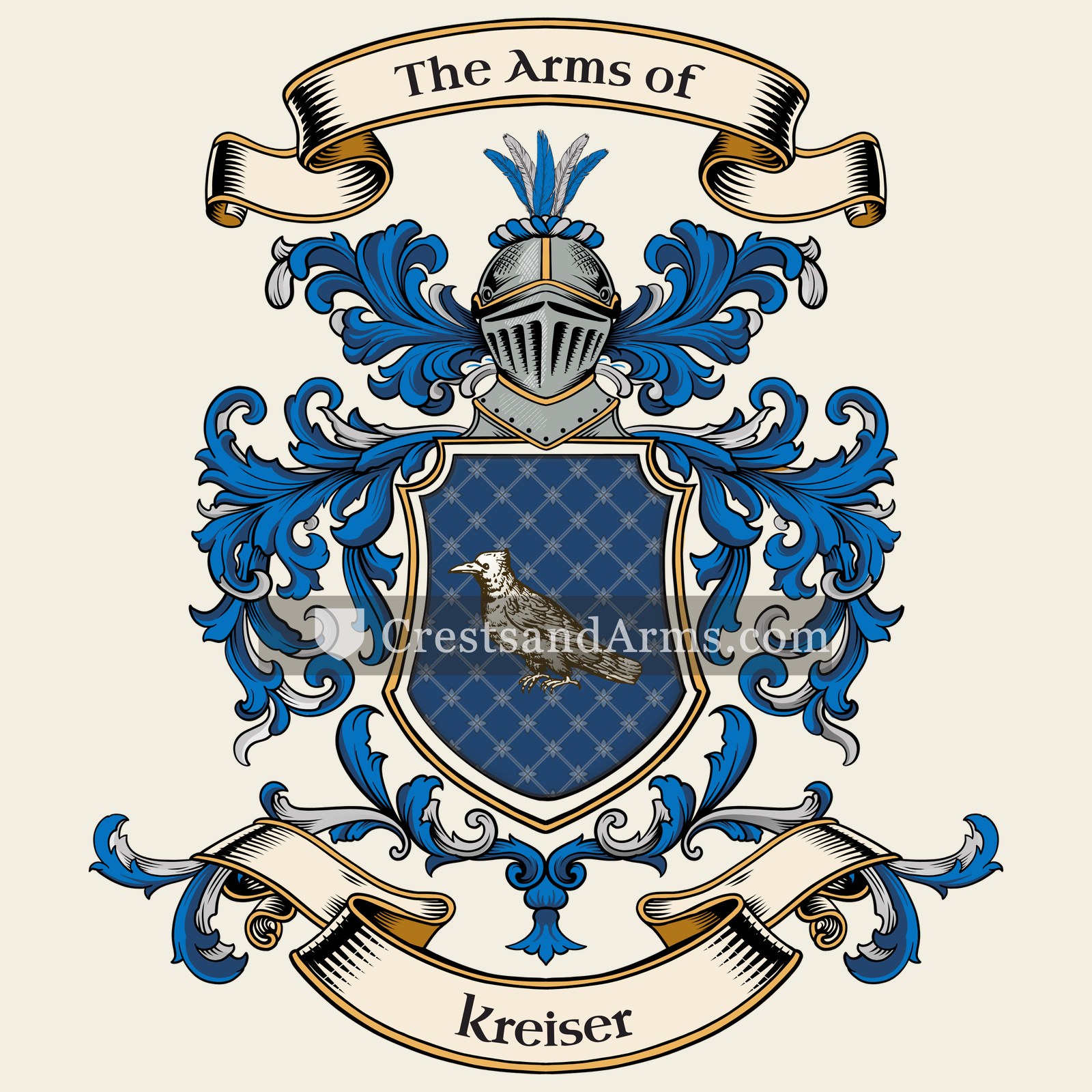The Kreiser coat of arms