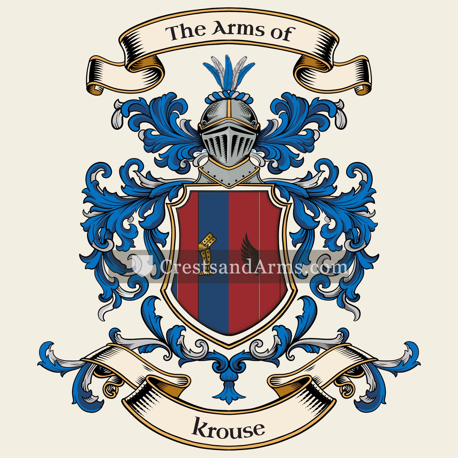 The Krouse coat of arms
