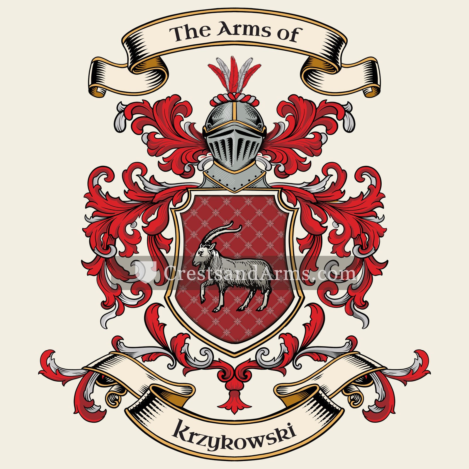 The arms
