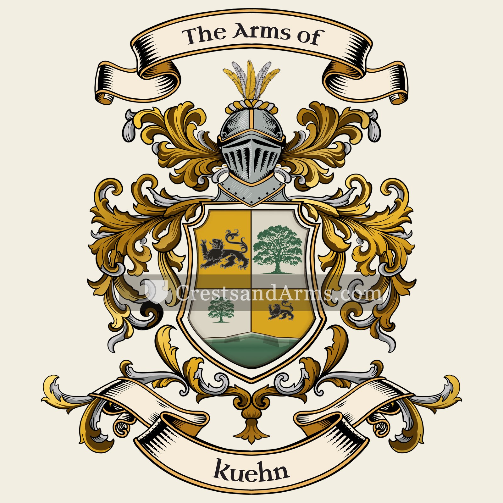 The Kuehn coat of arms