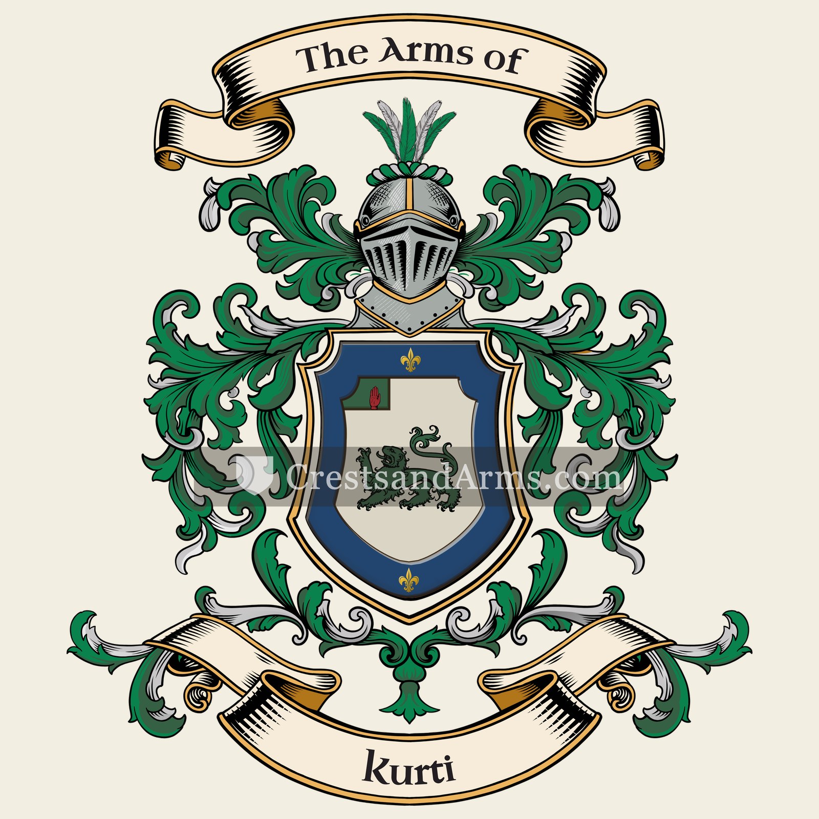The Kurti coat of arms