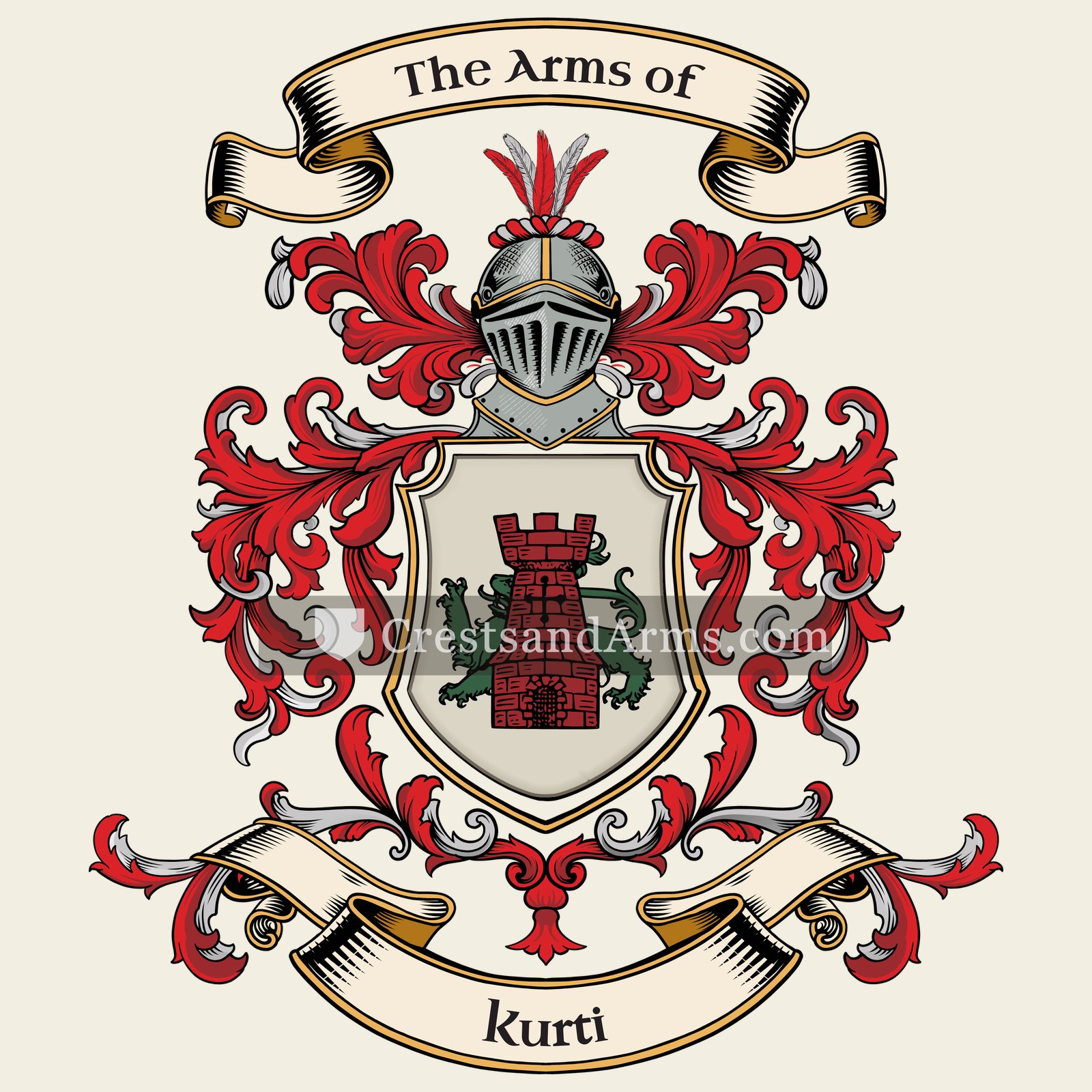 The Kurti coat of arms