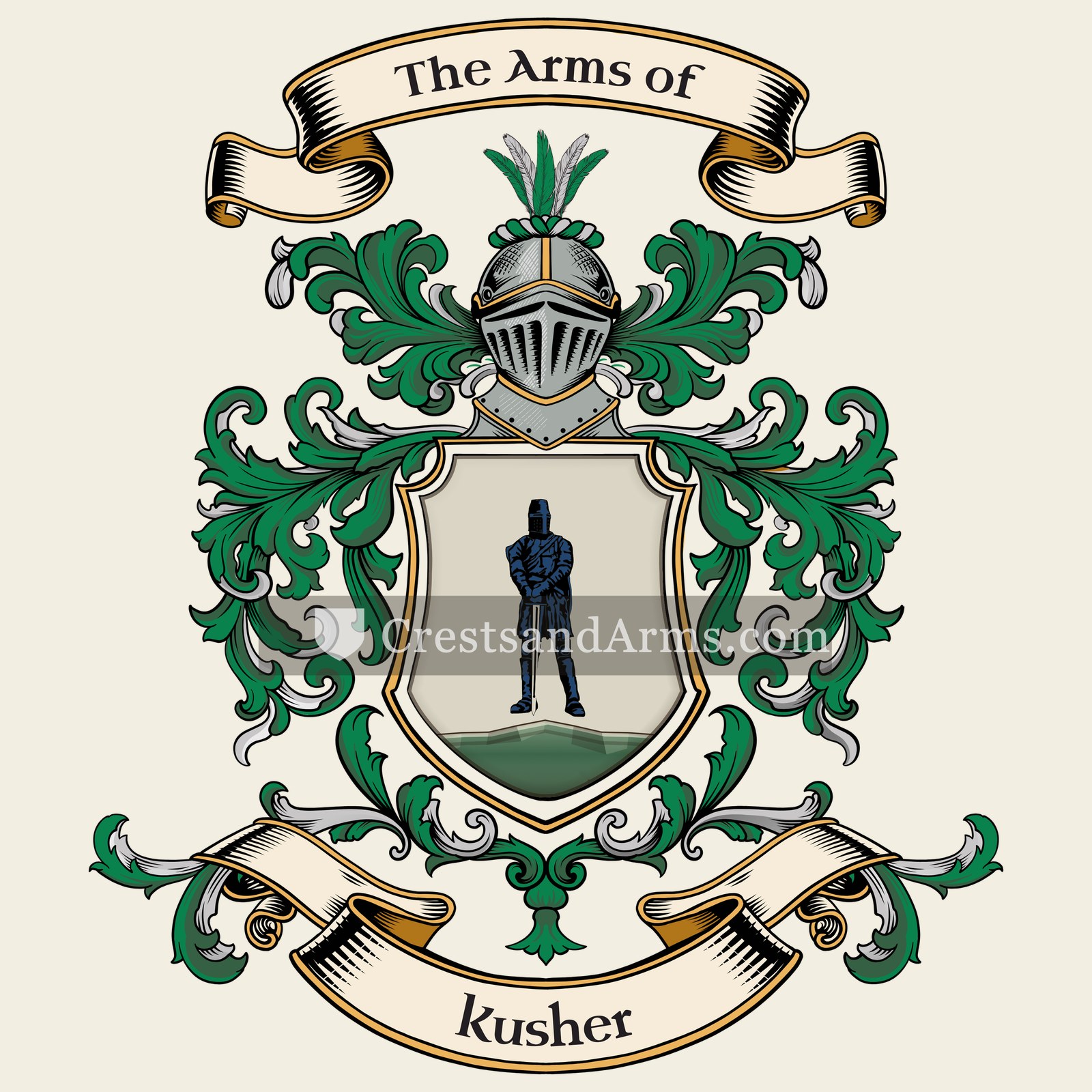 The Kusher coat of arms