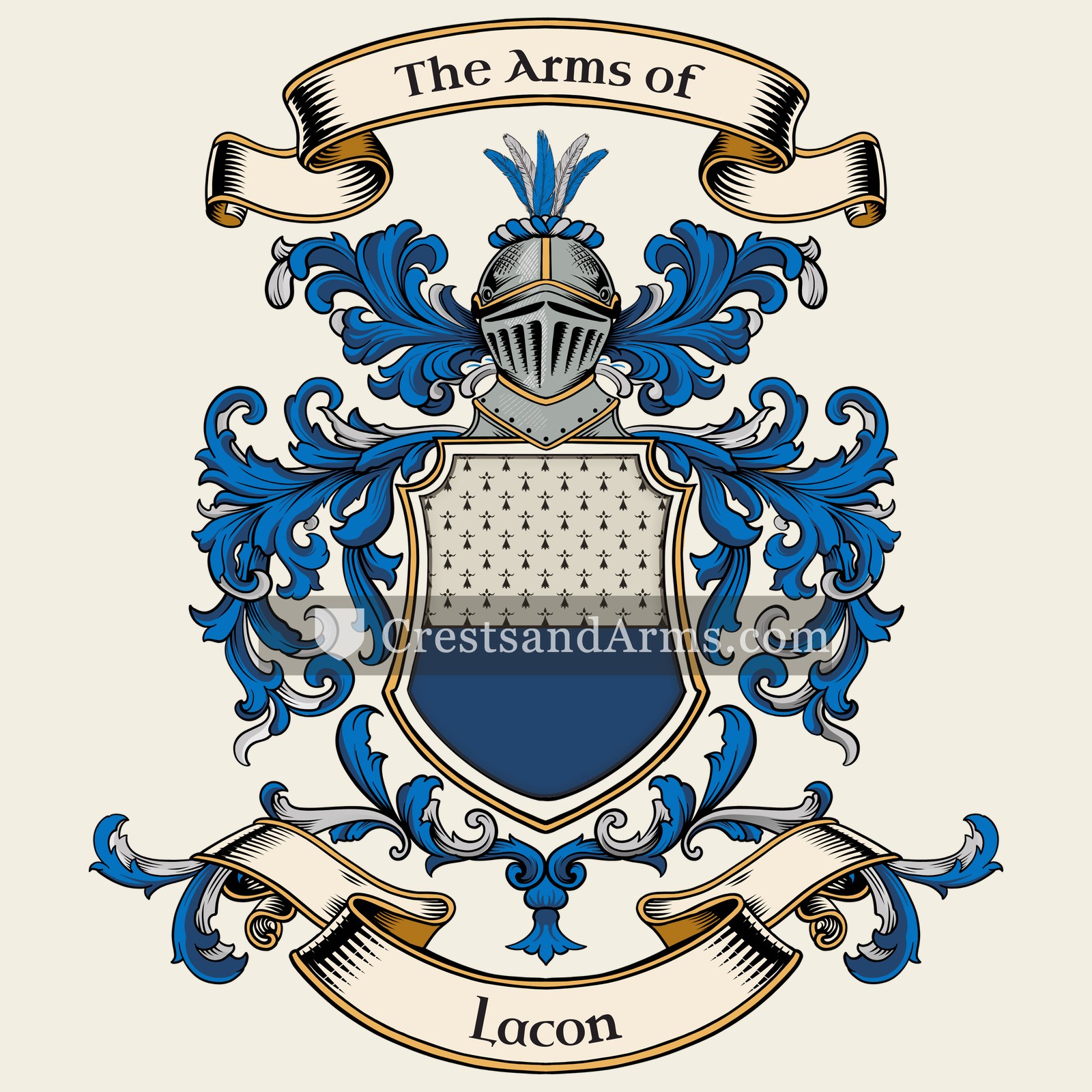 The Lacon coat of arms