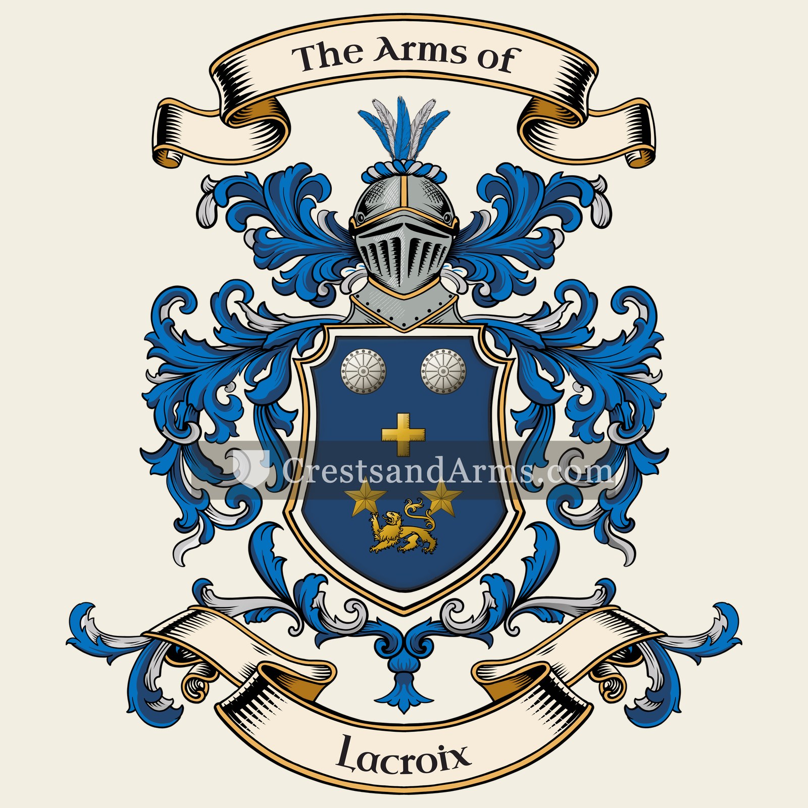 The Lacroix coat of arms