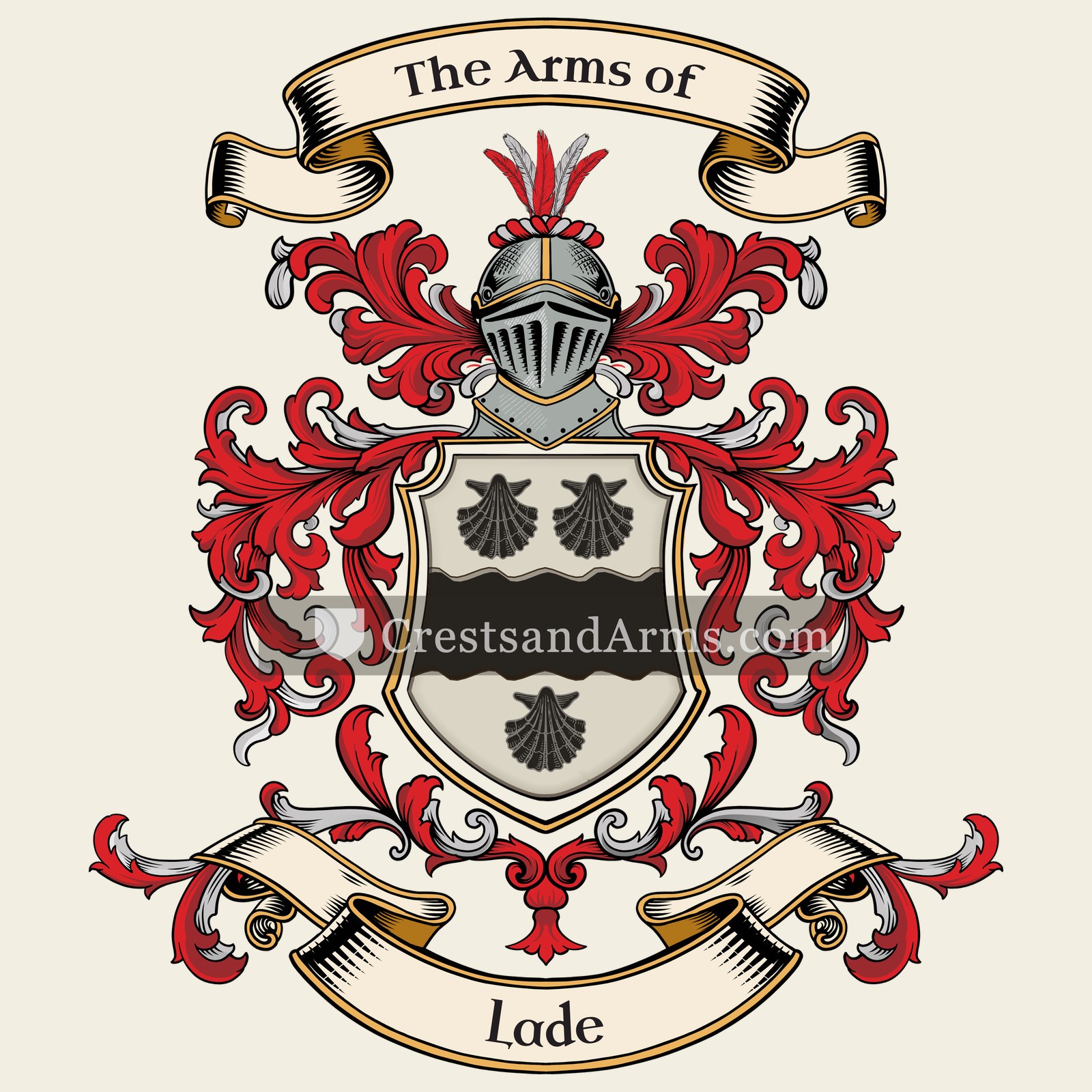 The Lade coat of arms