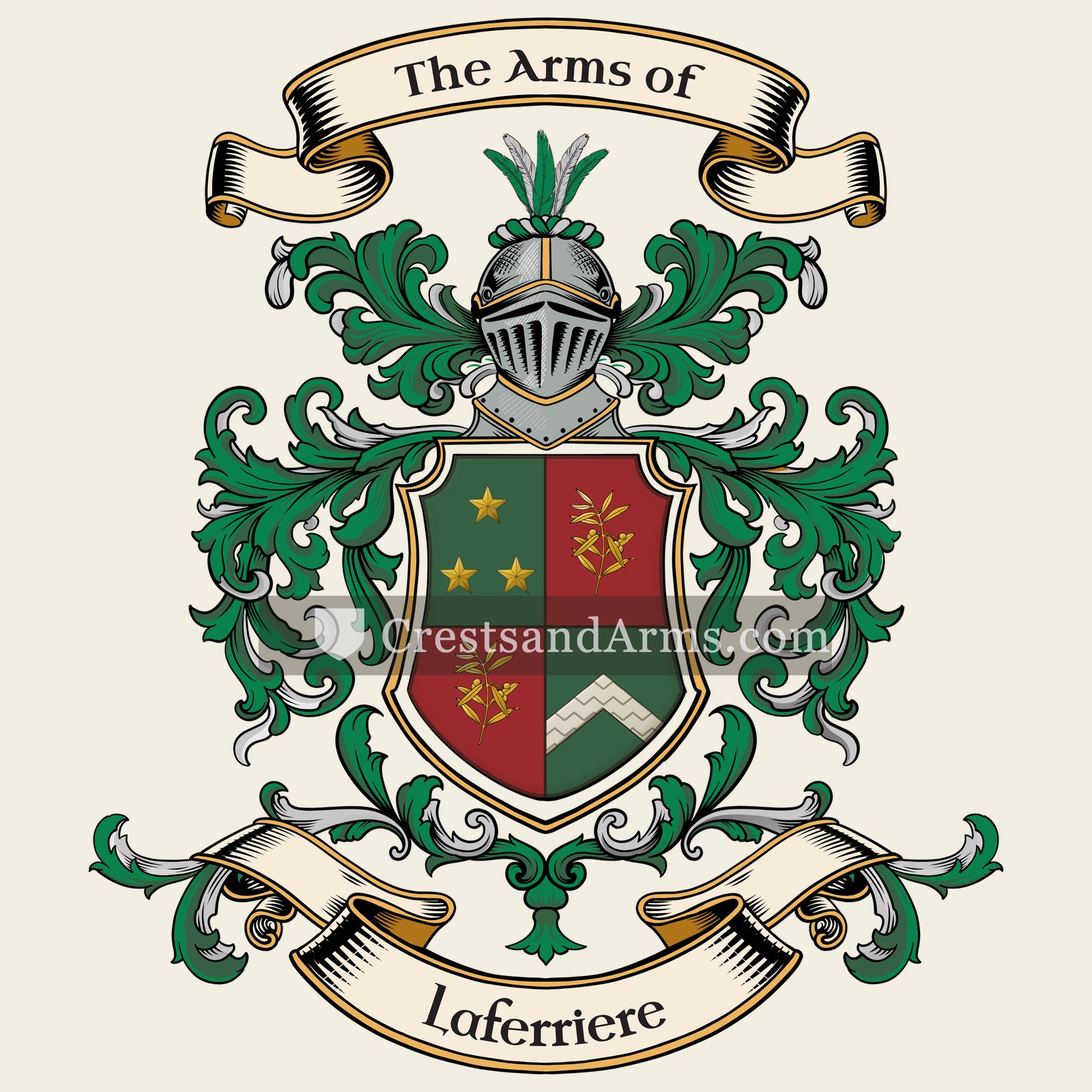 The Laferriere coat of arms