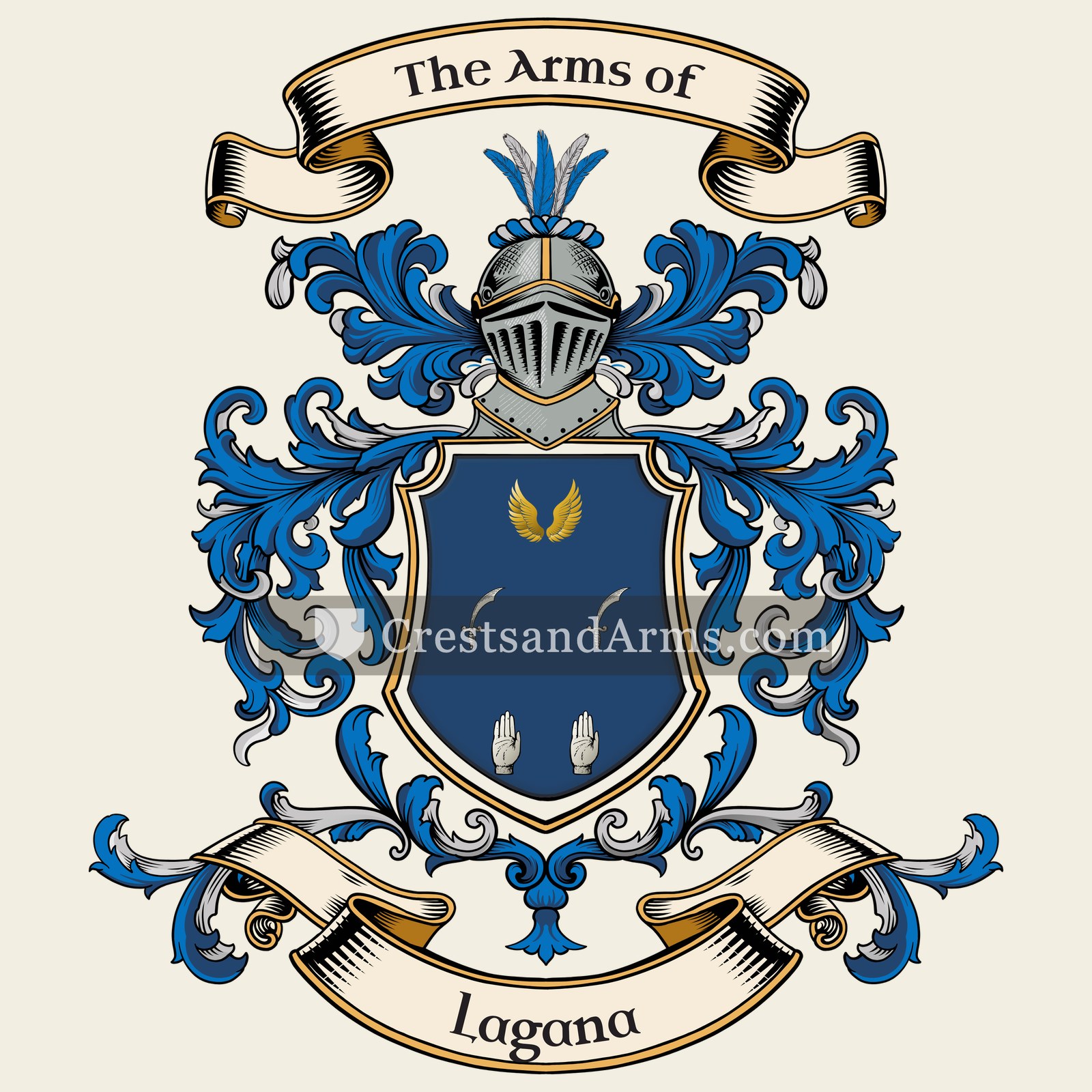 The Lagana coat of arms