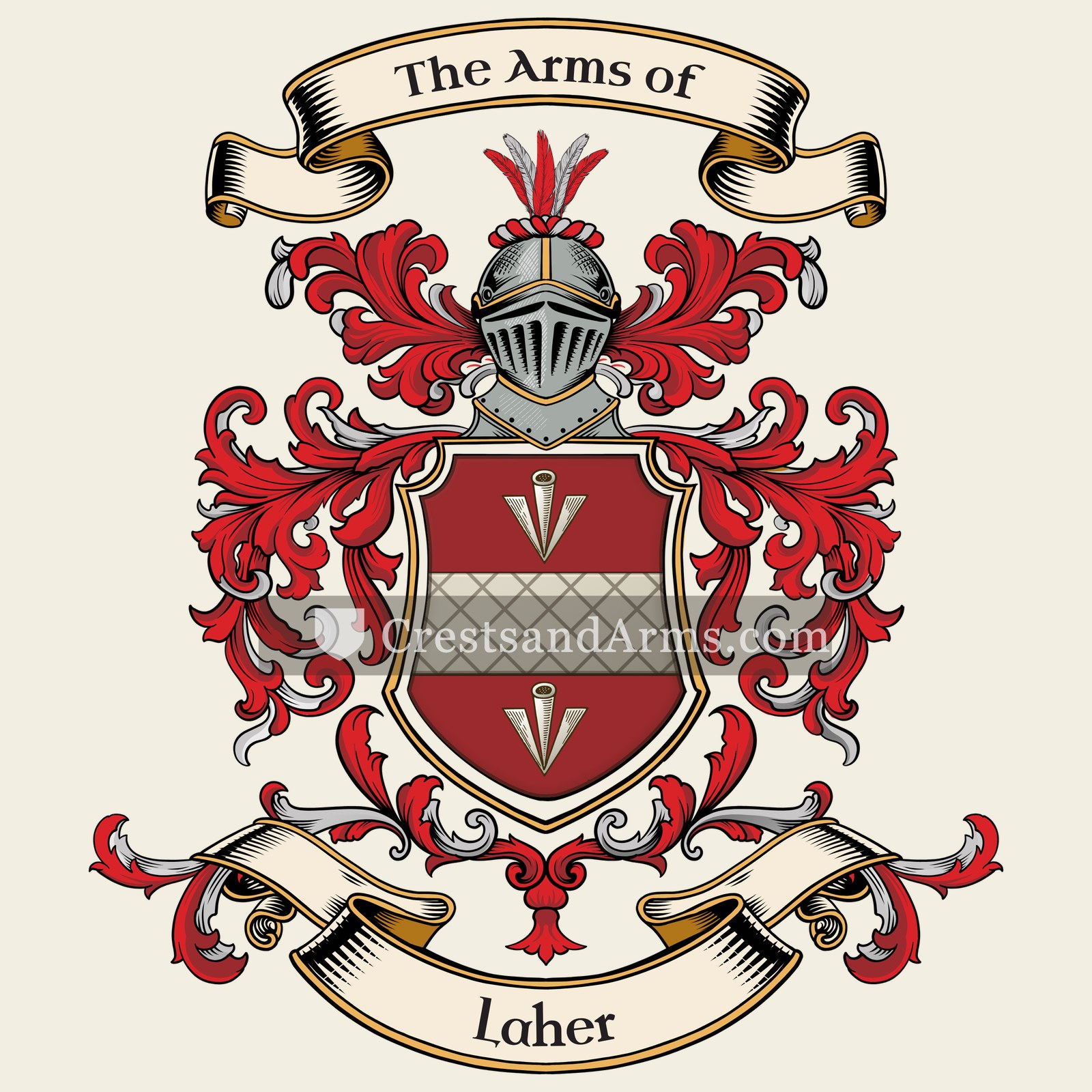 The Laher coat of arms