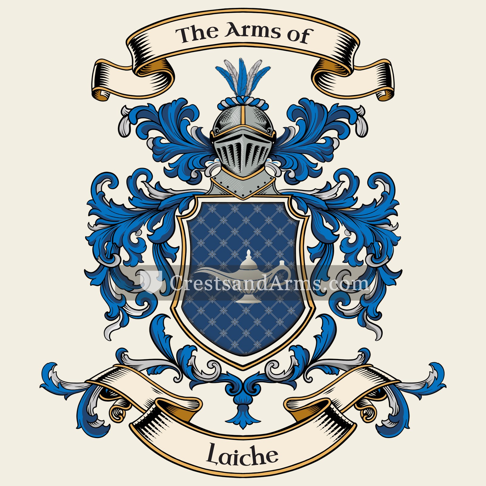 The Laiche coat of arms