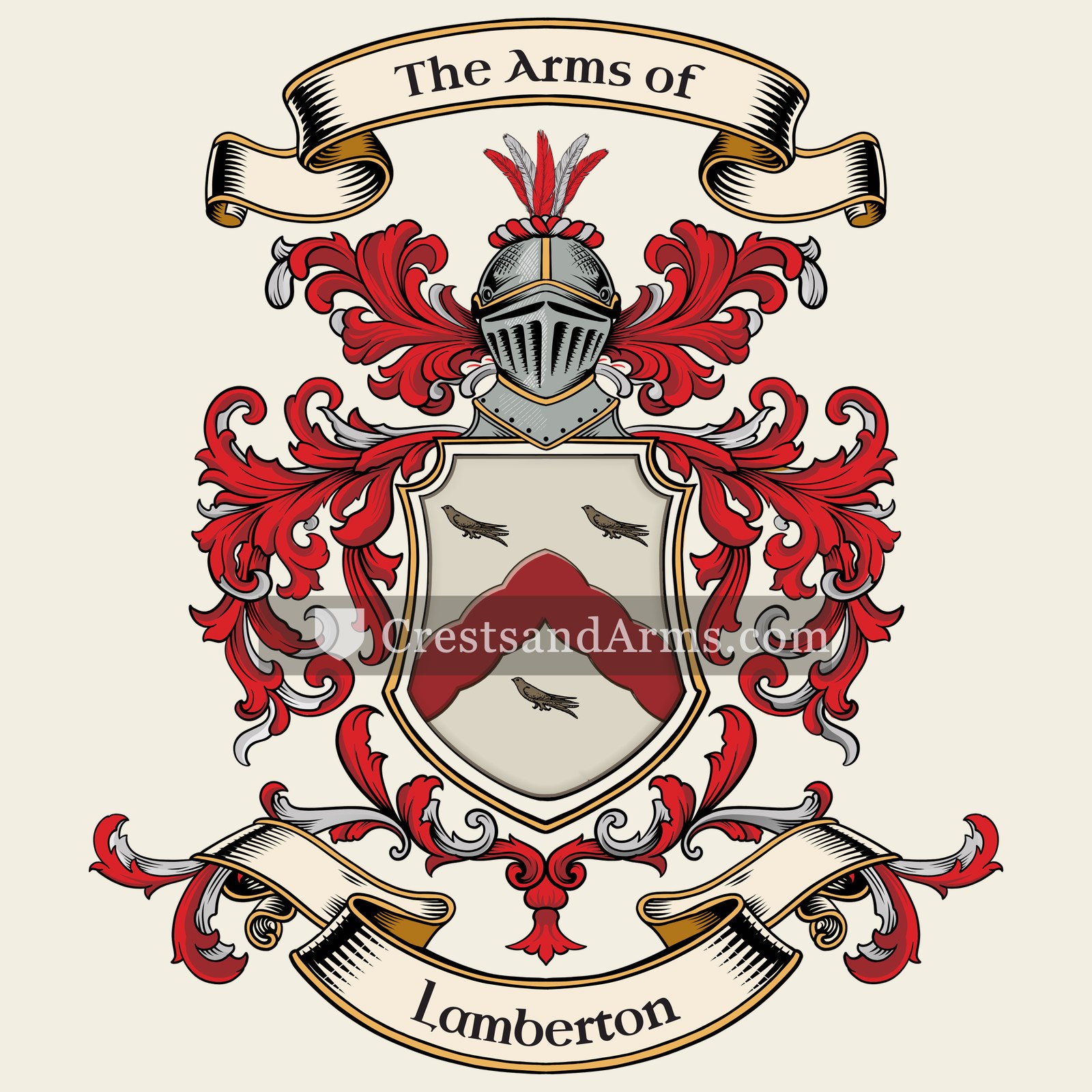 The Lamberton coat of arms