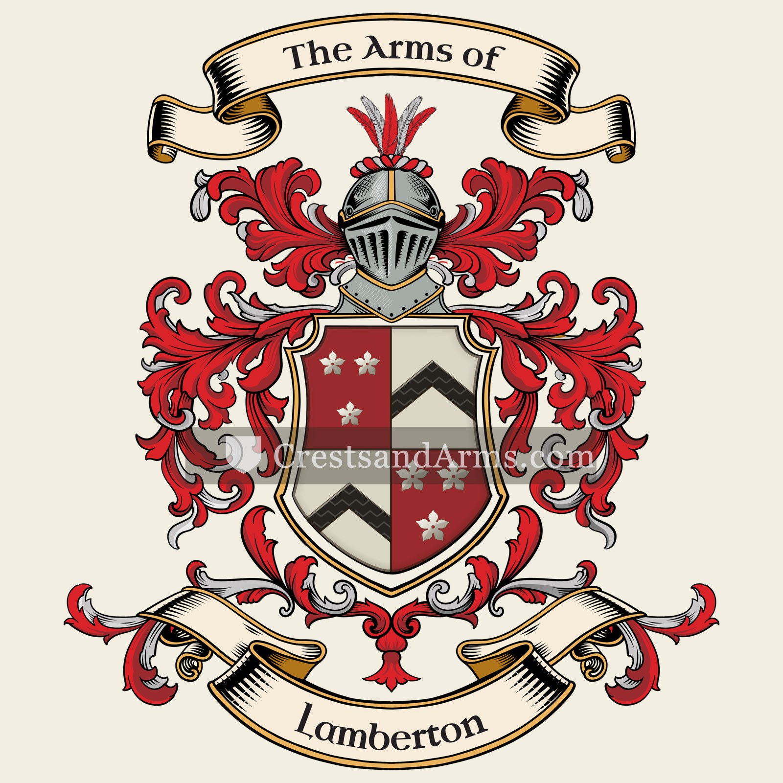 The Lamberton coat of arms