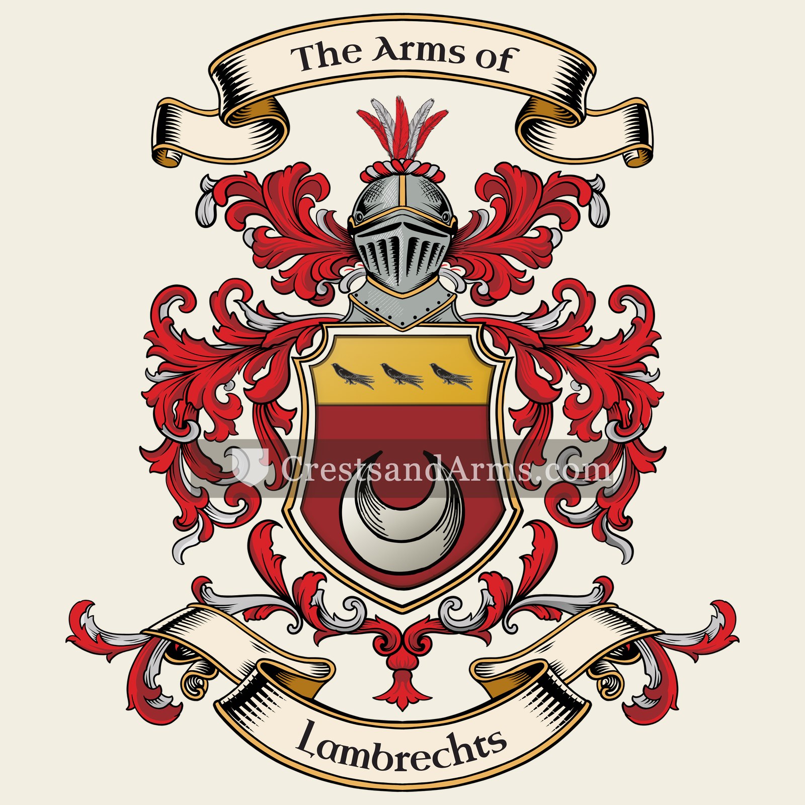 The Lambrechts coat of arms