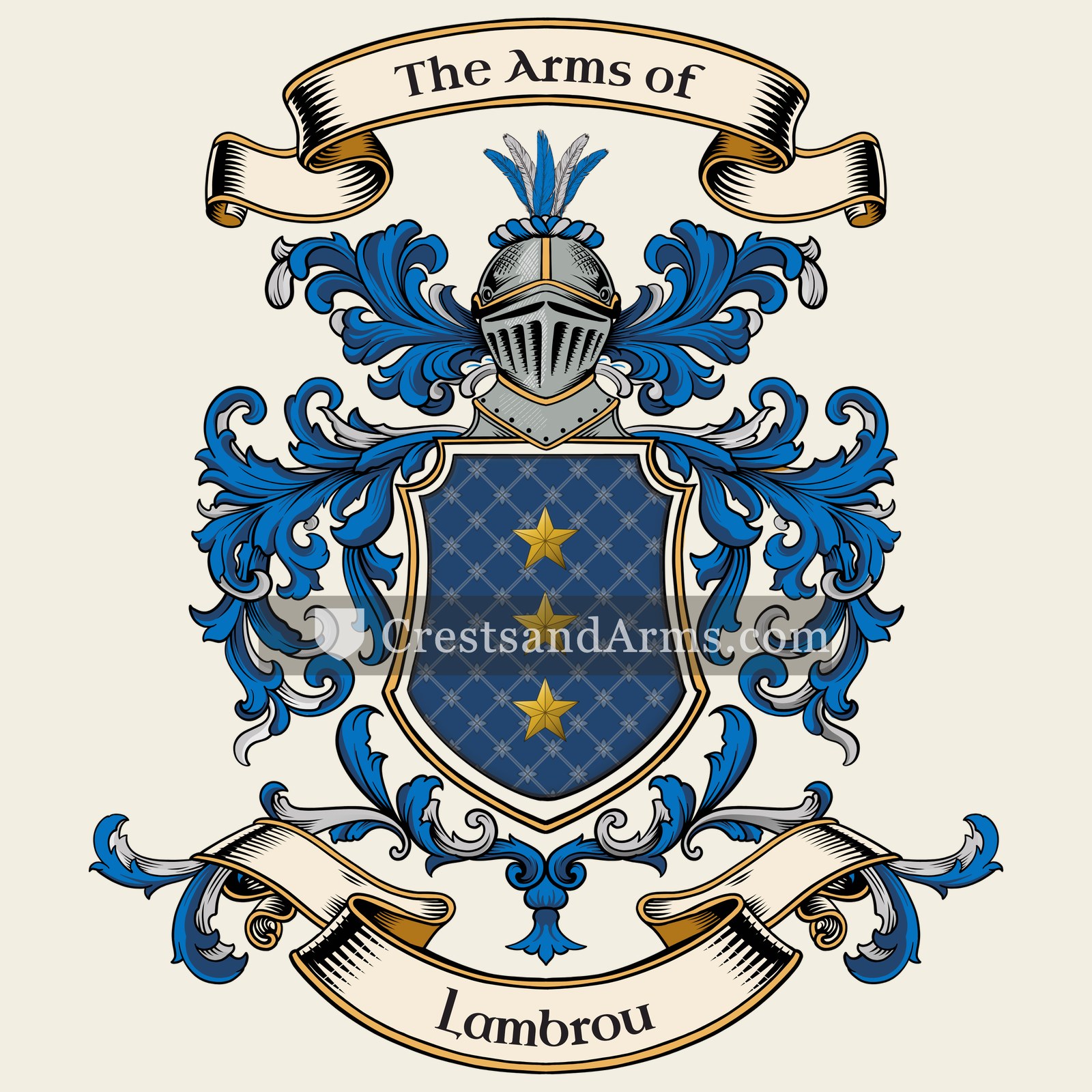 The Lambrou coat of arms