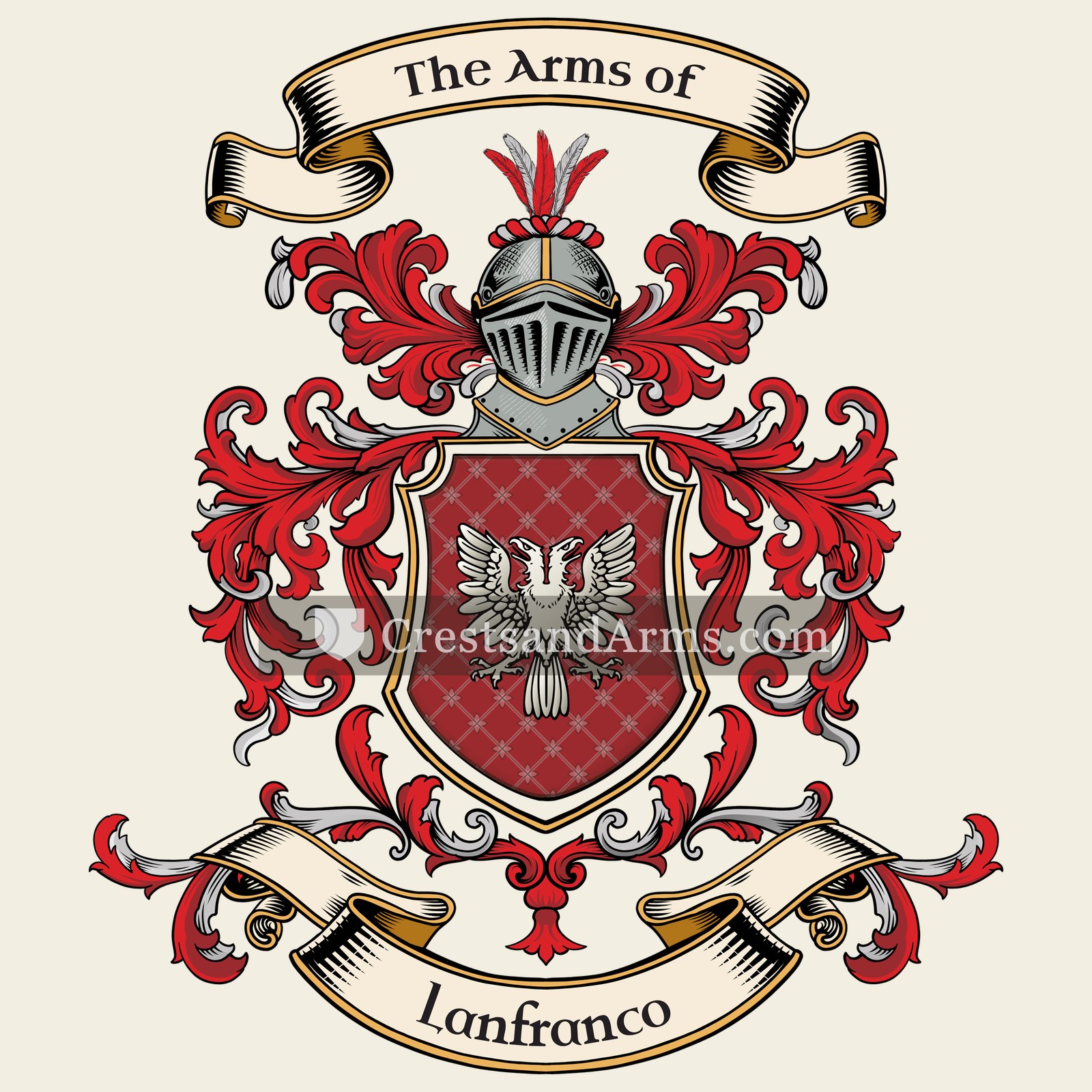 The Lanfranco coat of arms