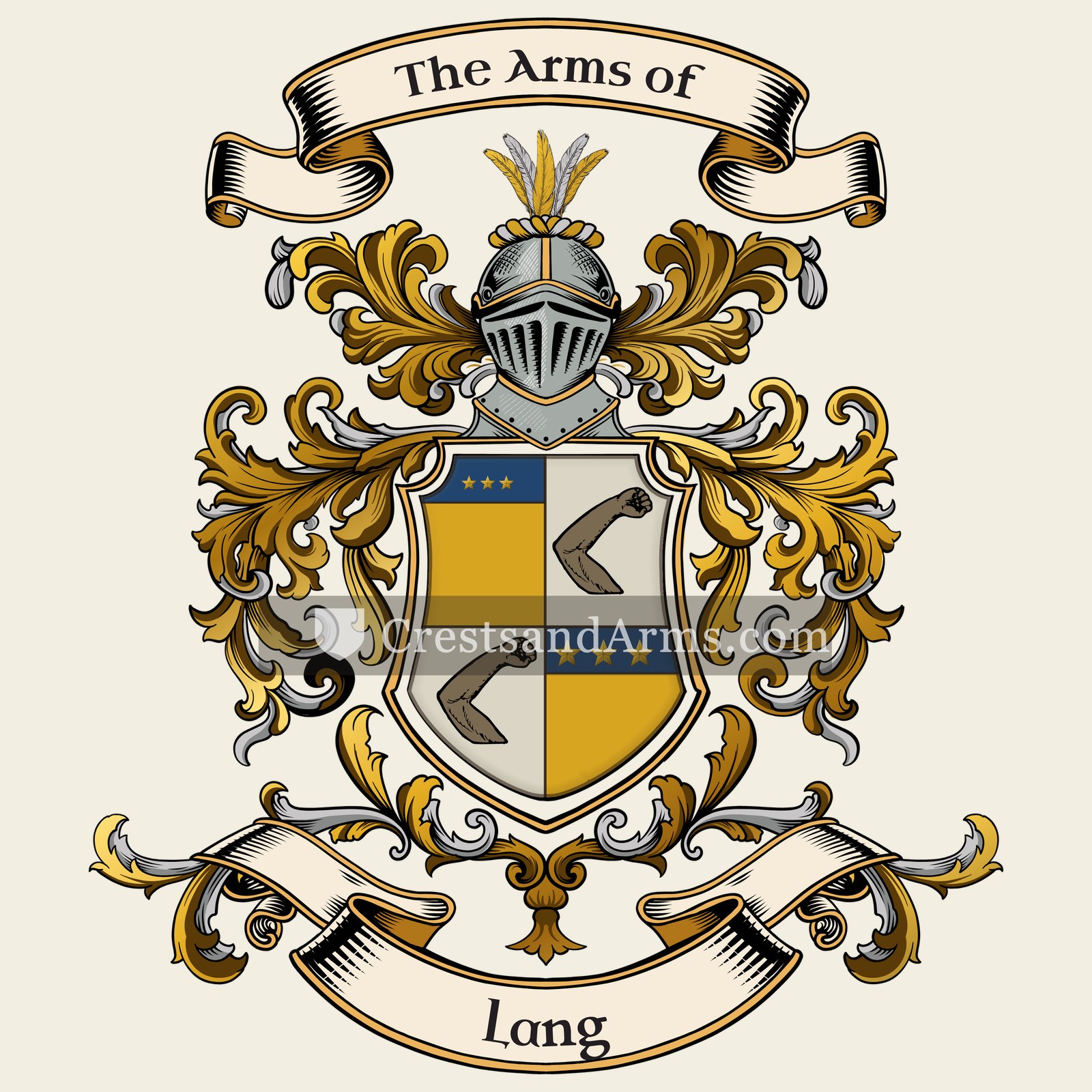 The Lang coat of arms