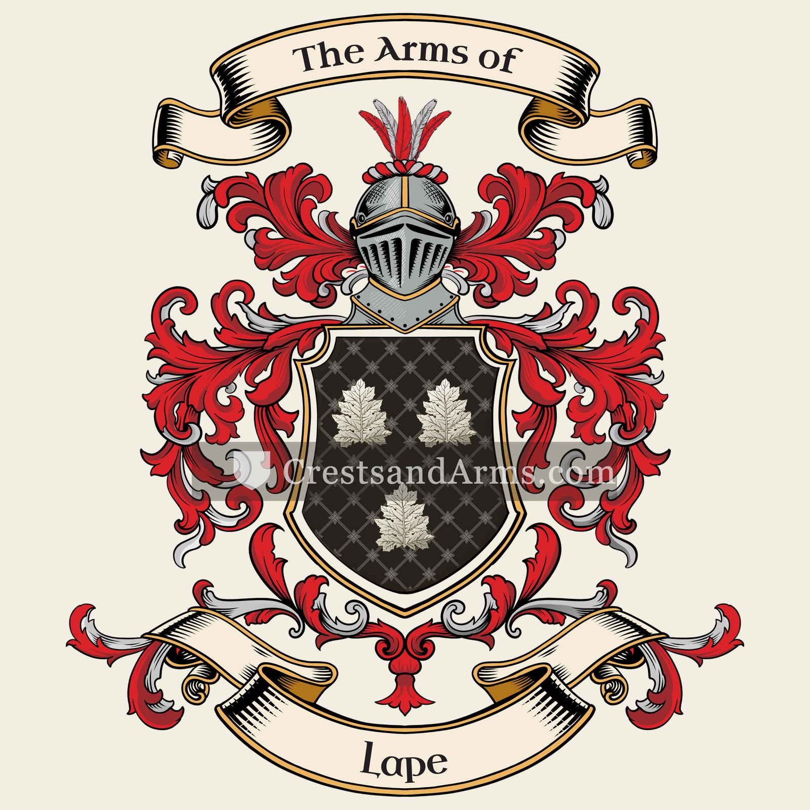 The Lape coat of arms