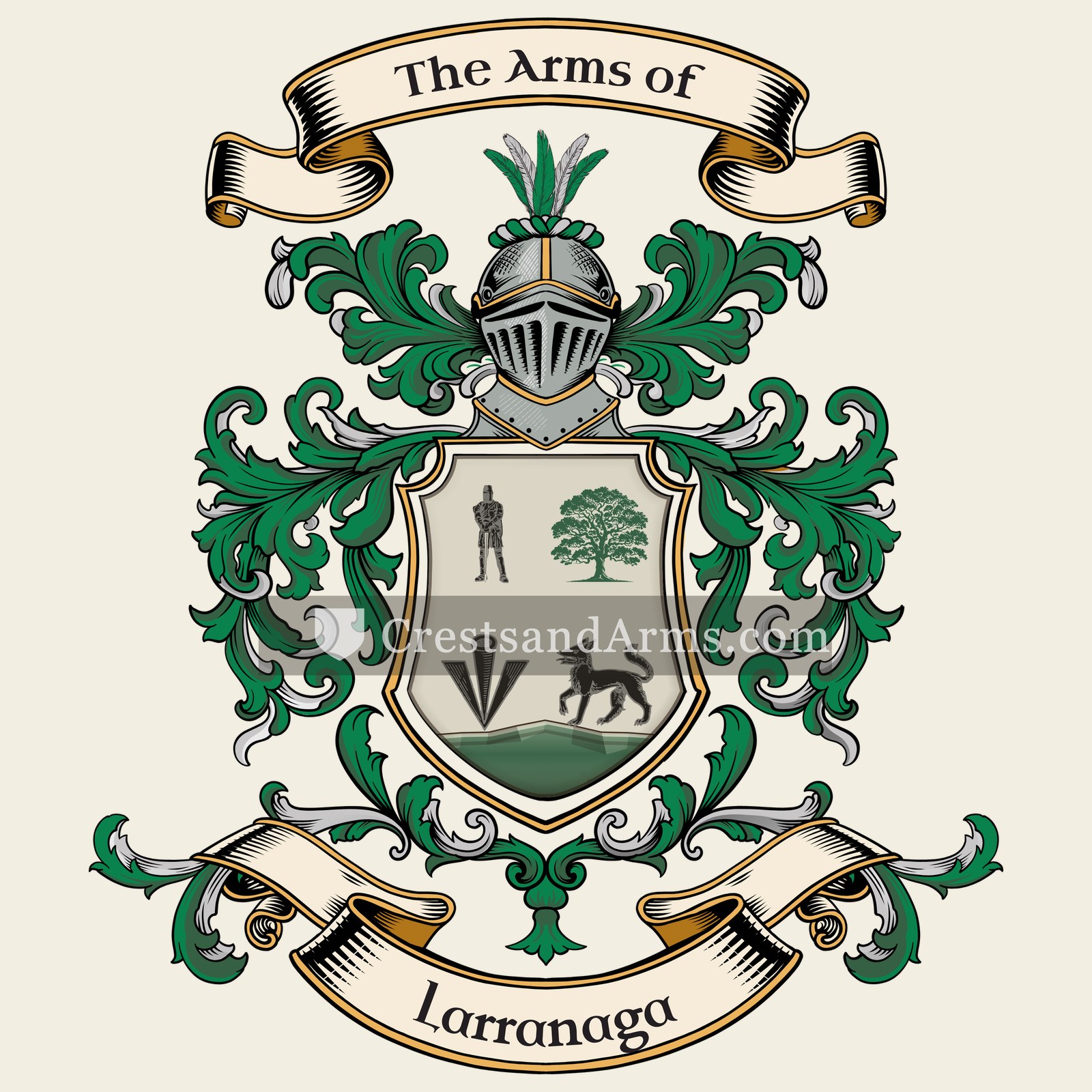 The arms