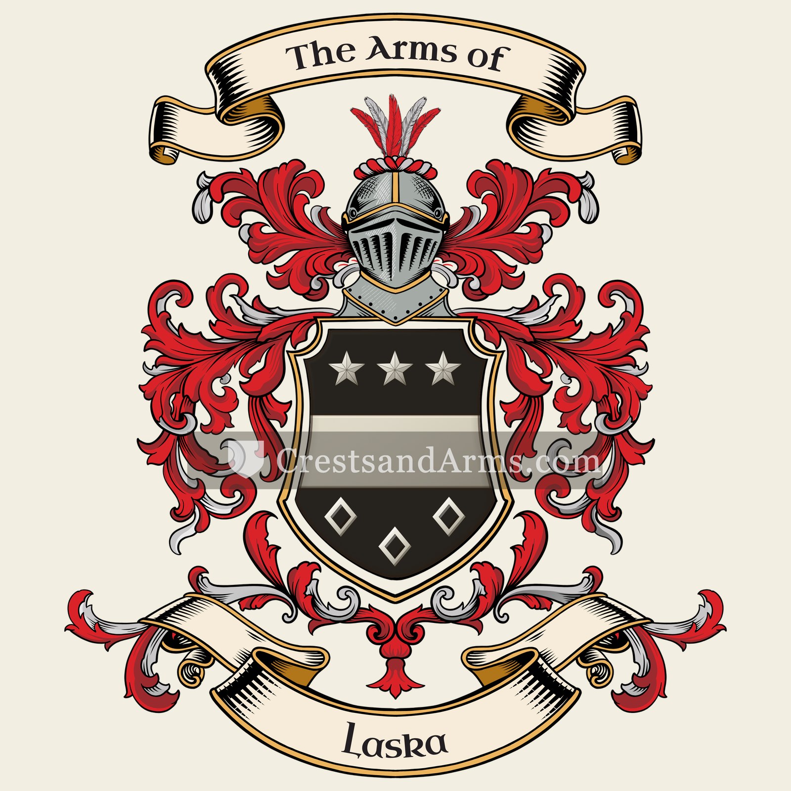 The arms