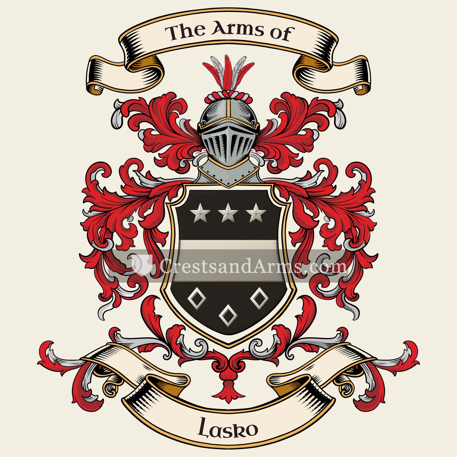 The Lasko coat of arms