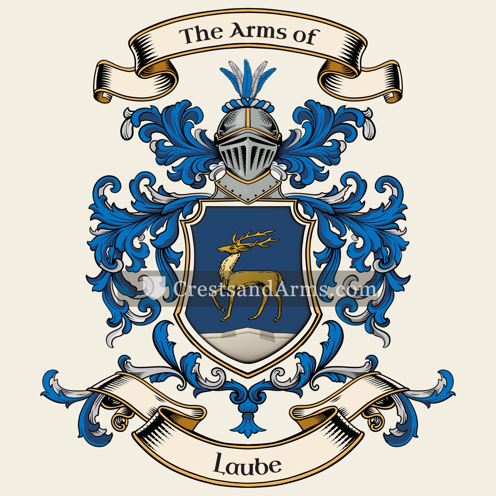 The Laube coat of arms