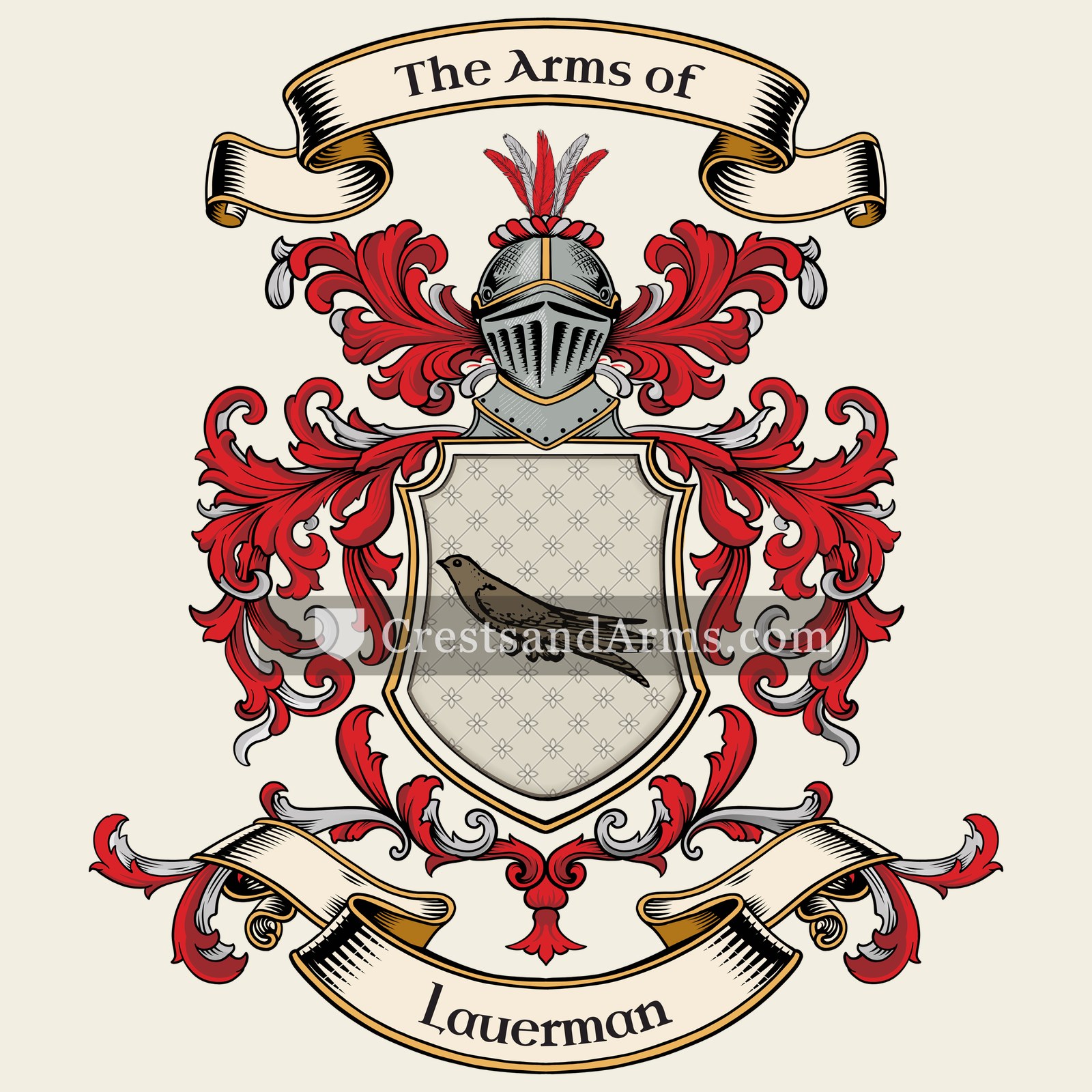 The Lauerman coat of arms
