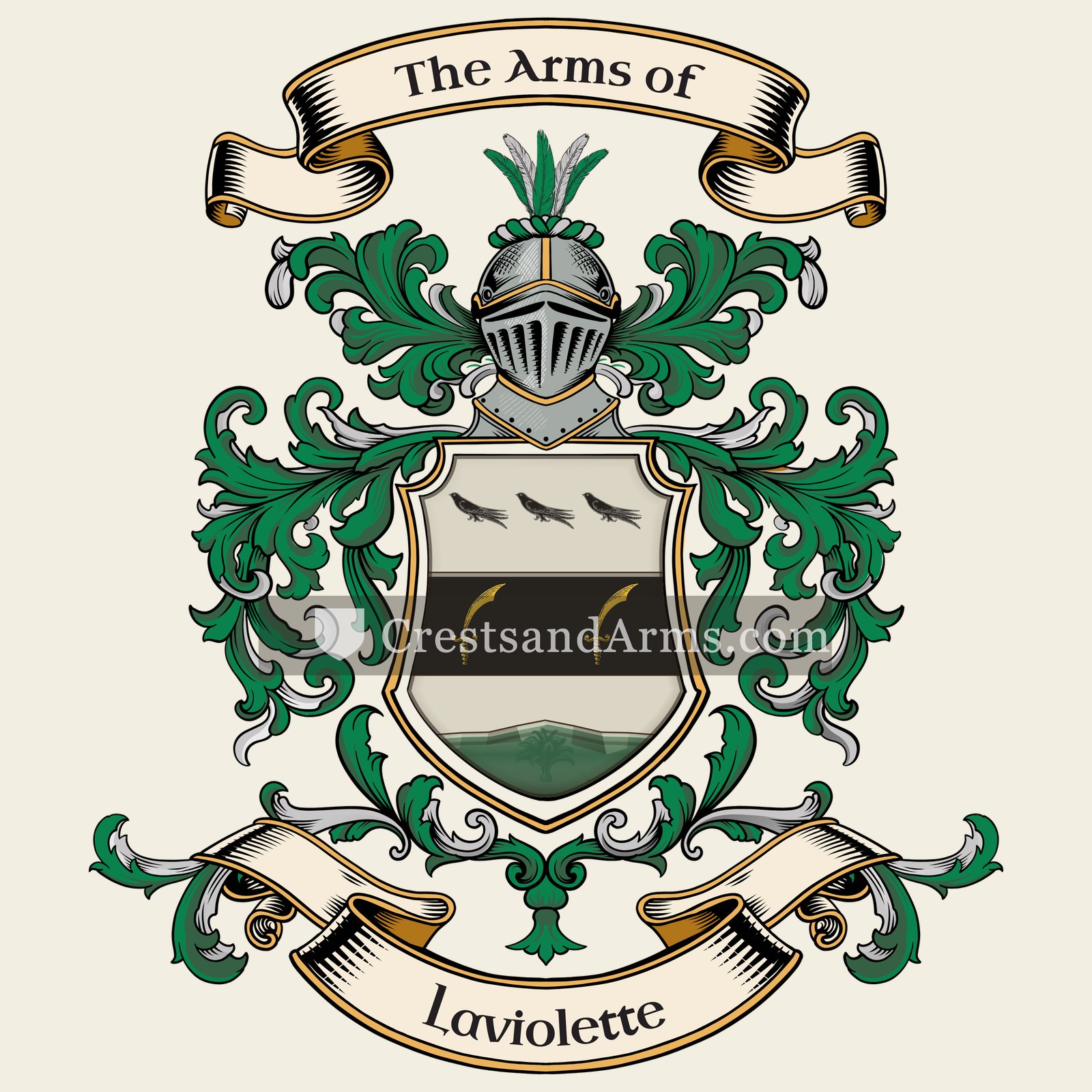 The arms