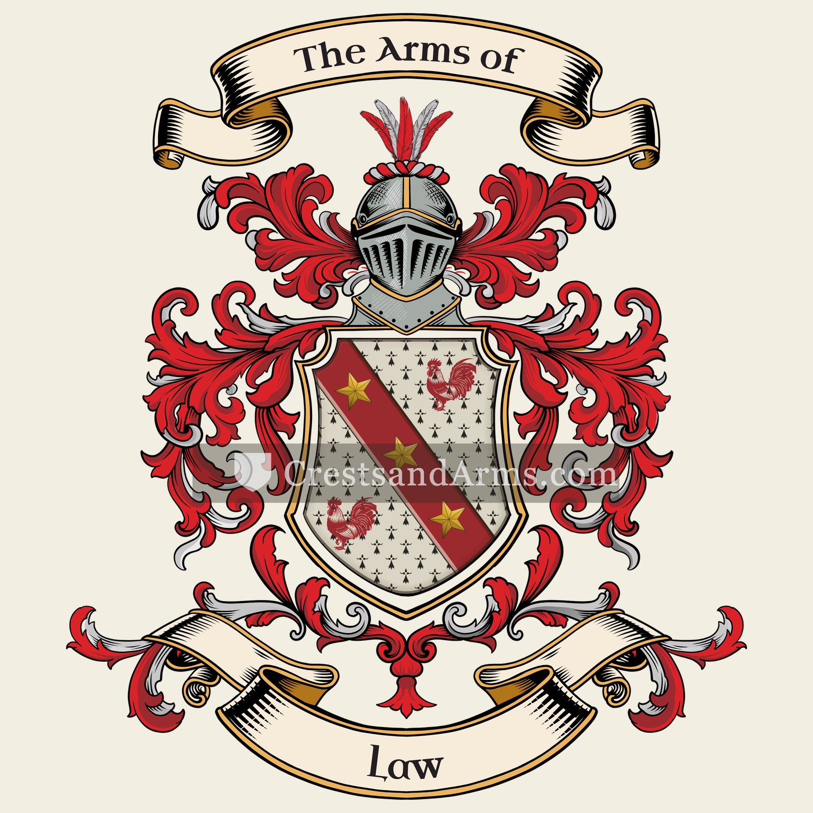 The Law coat of arms
