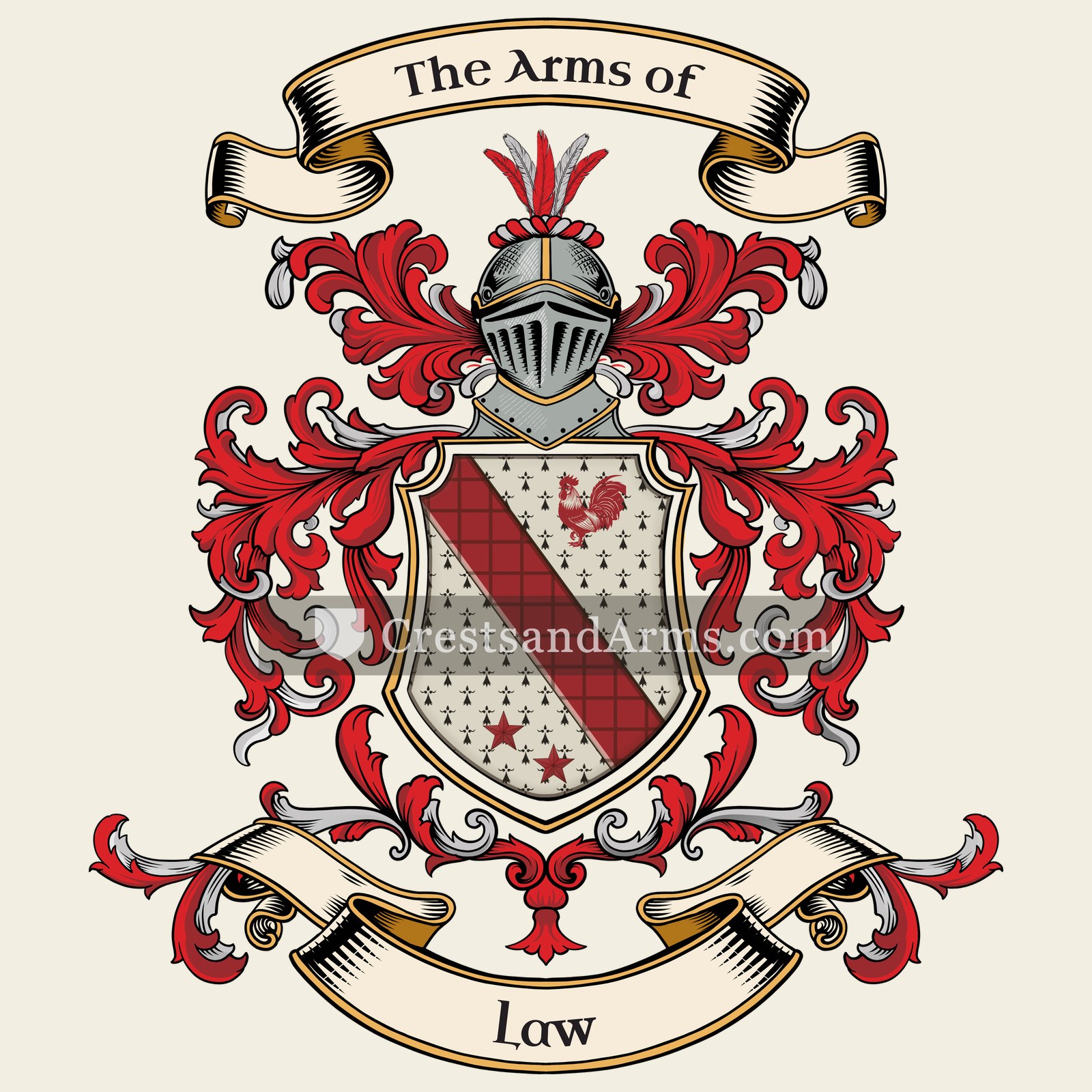 The Law coat of arms