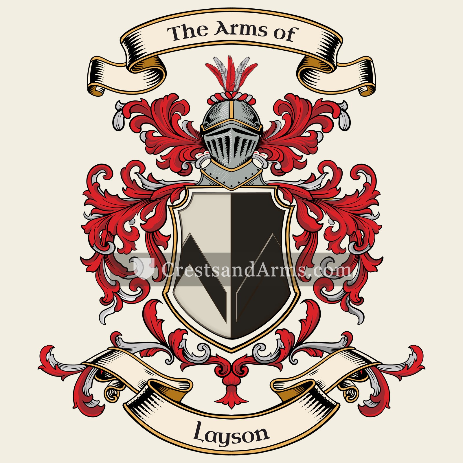 The Layson coat of arms