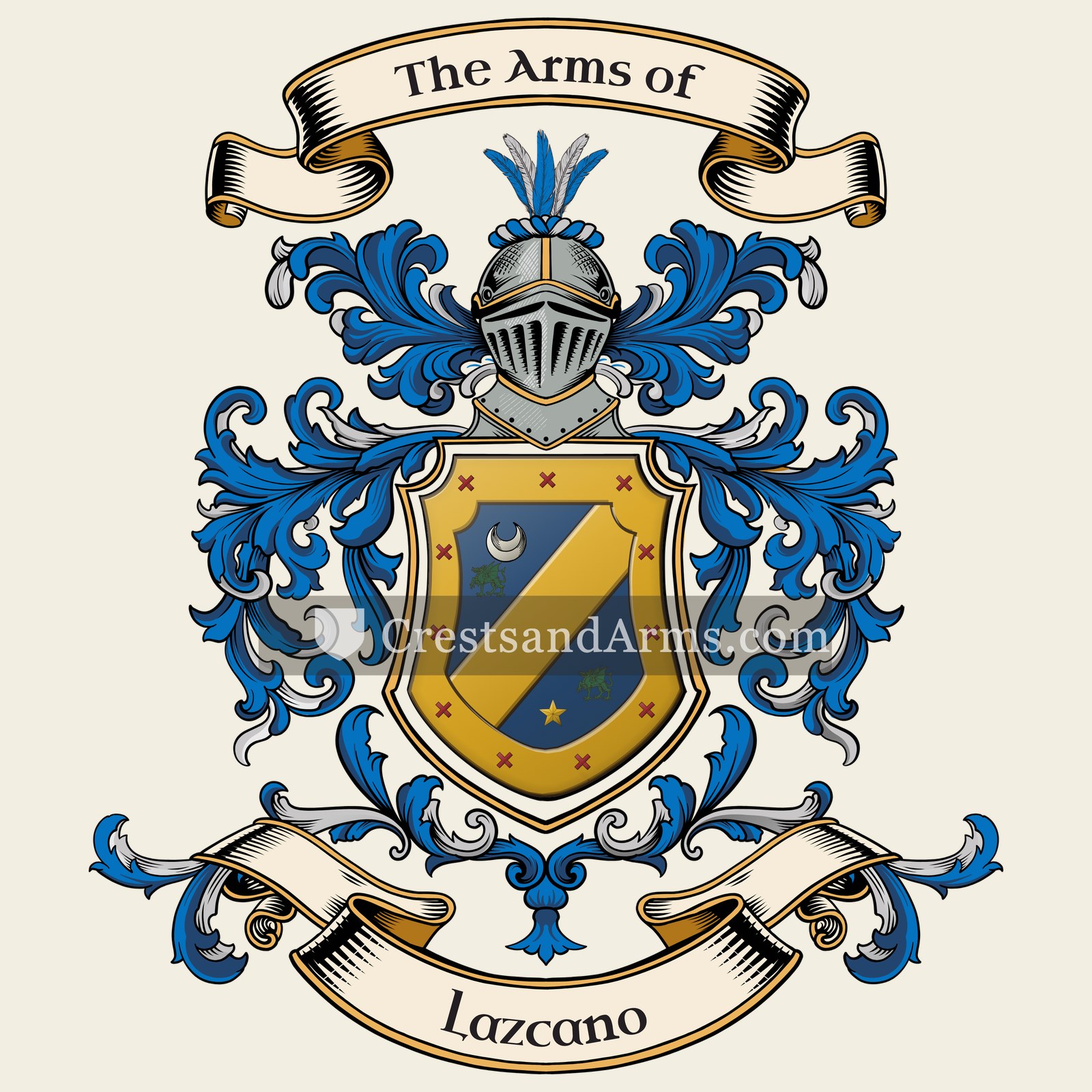 The Lazcano coat of arms