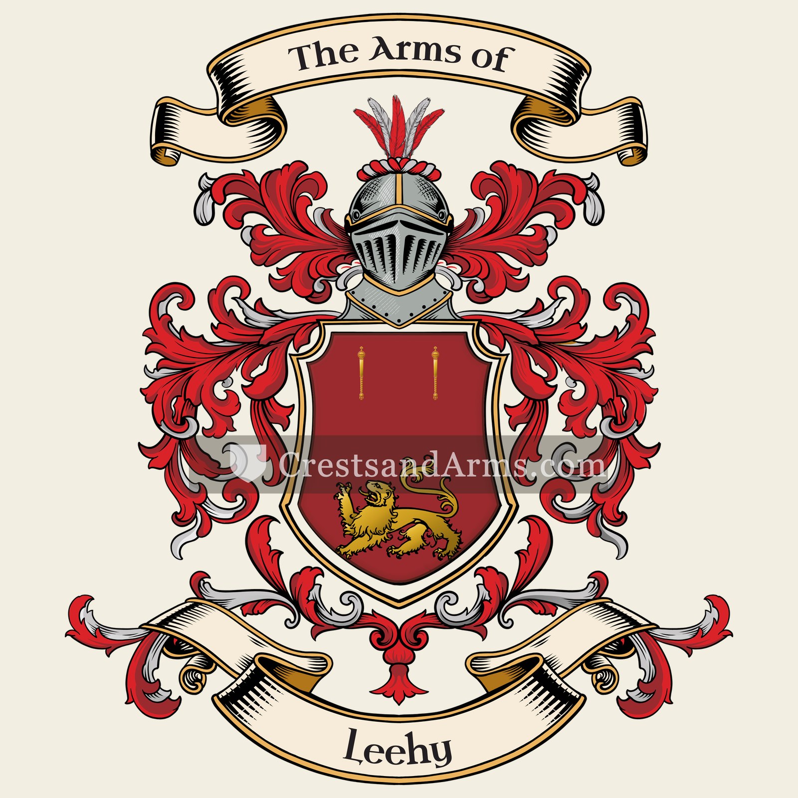 The Leehy coat of arms