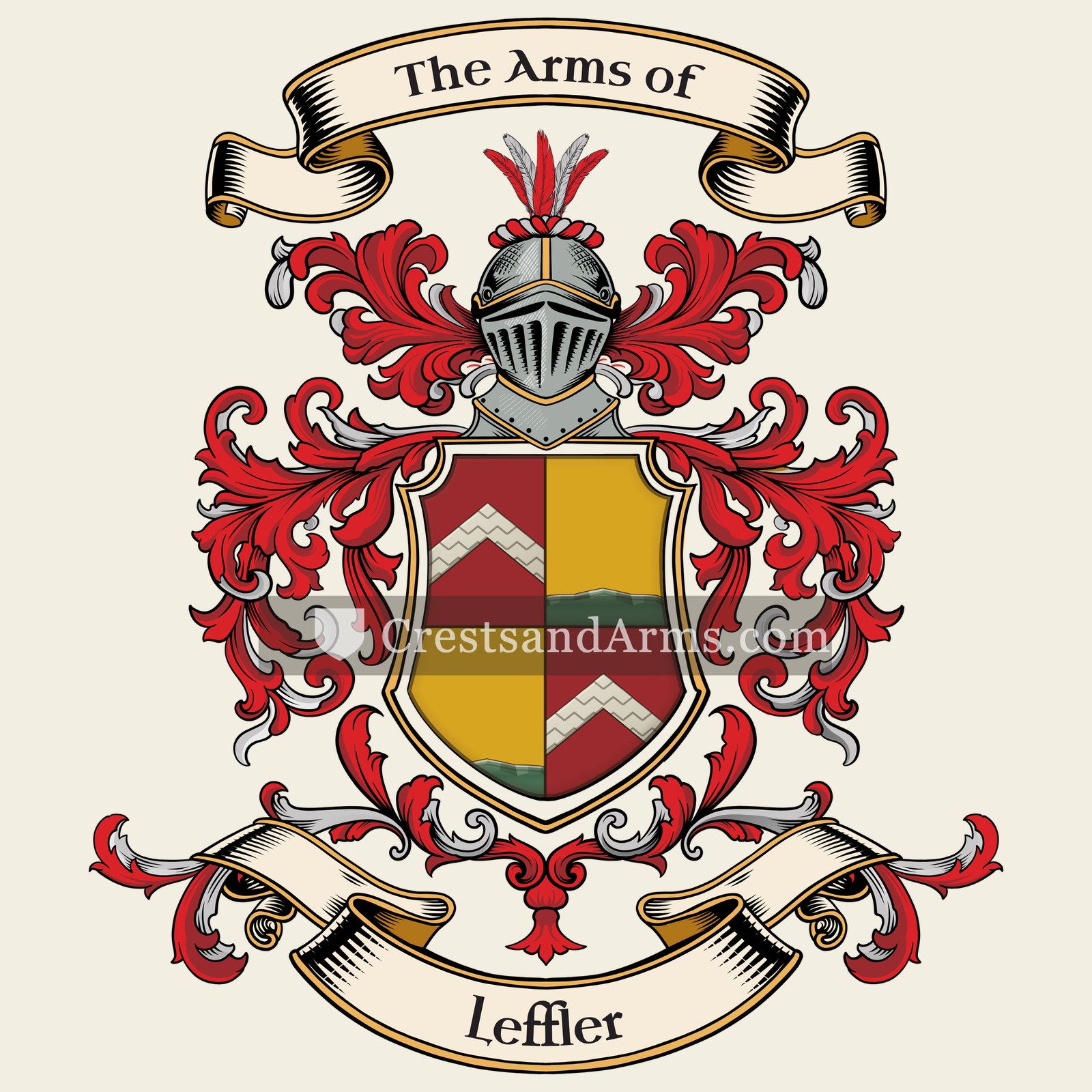 The Leffler coat of arms