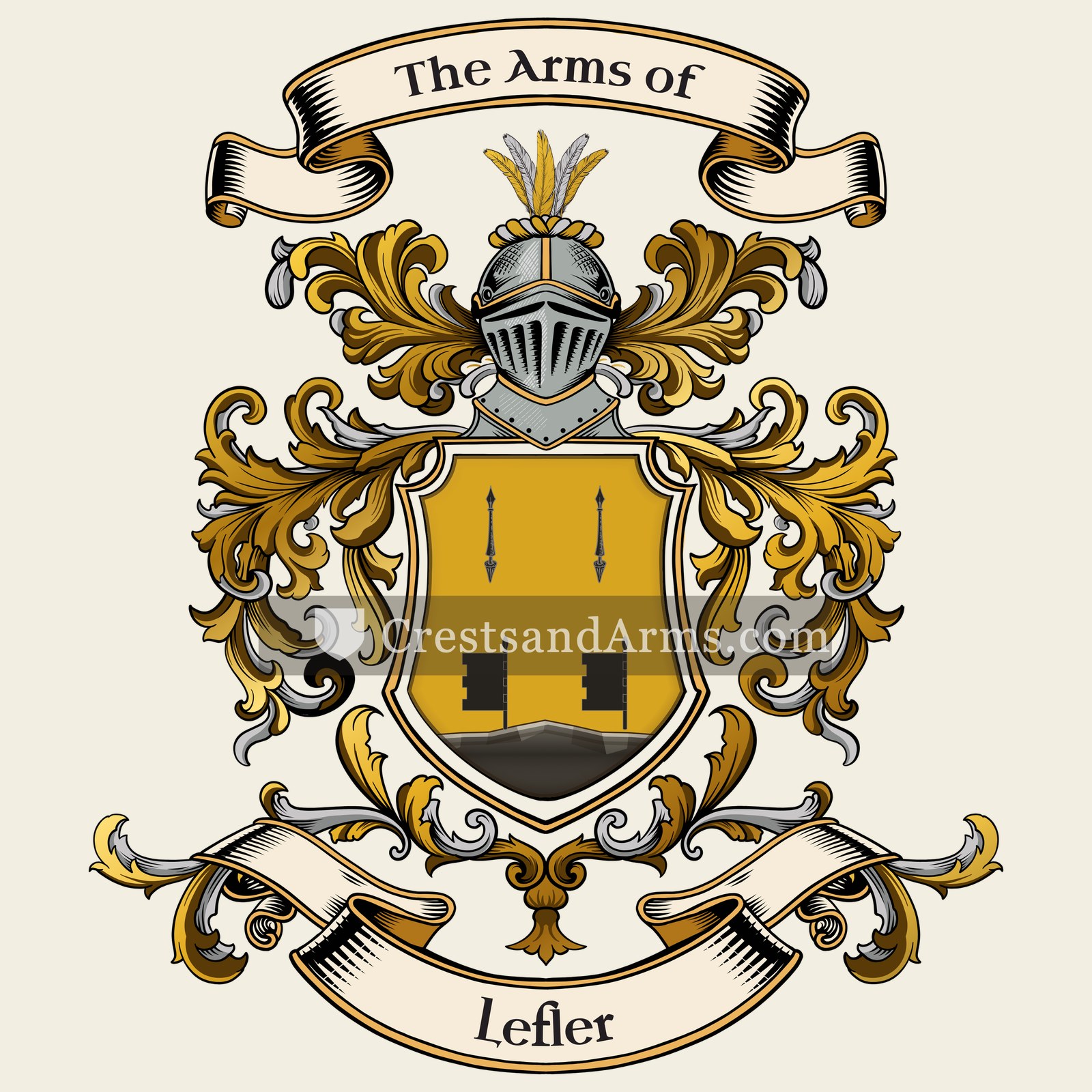 The Lefler coat of arms