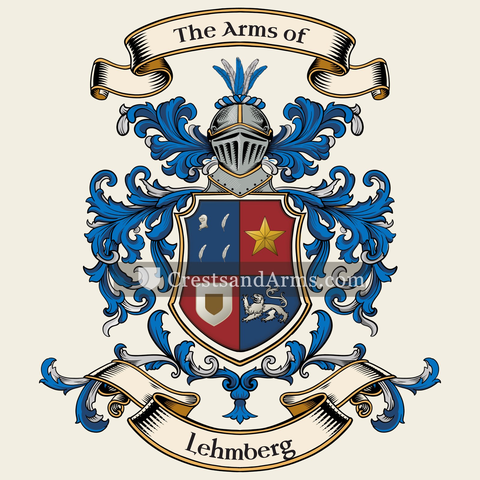 The Lehmberg coat of arms