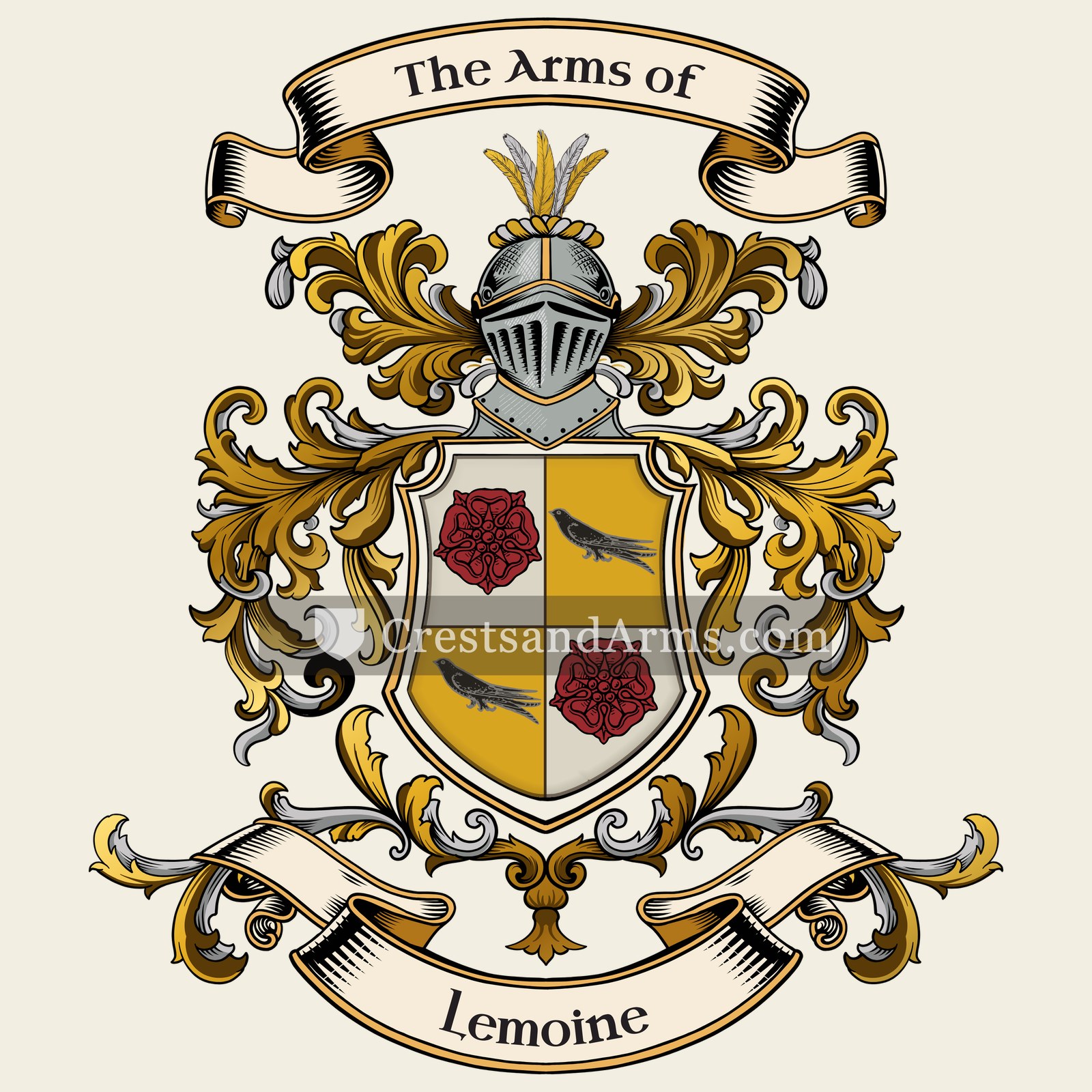 The Lemoine coat of arms