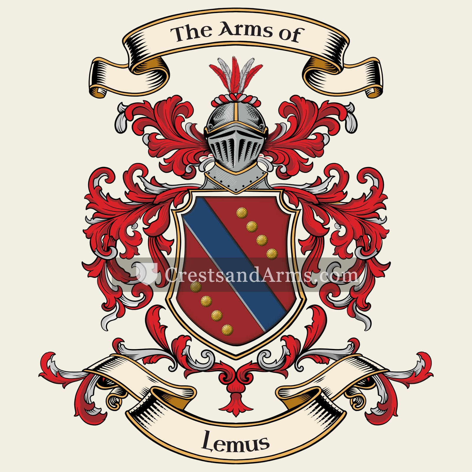 The Lemus coat of arms