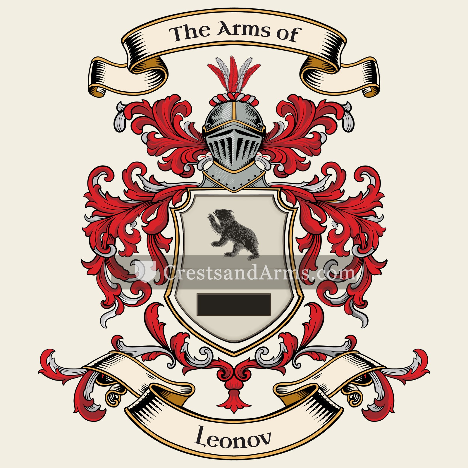 The Leonov coat of arms