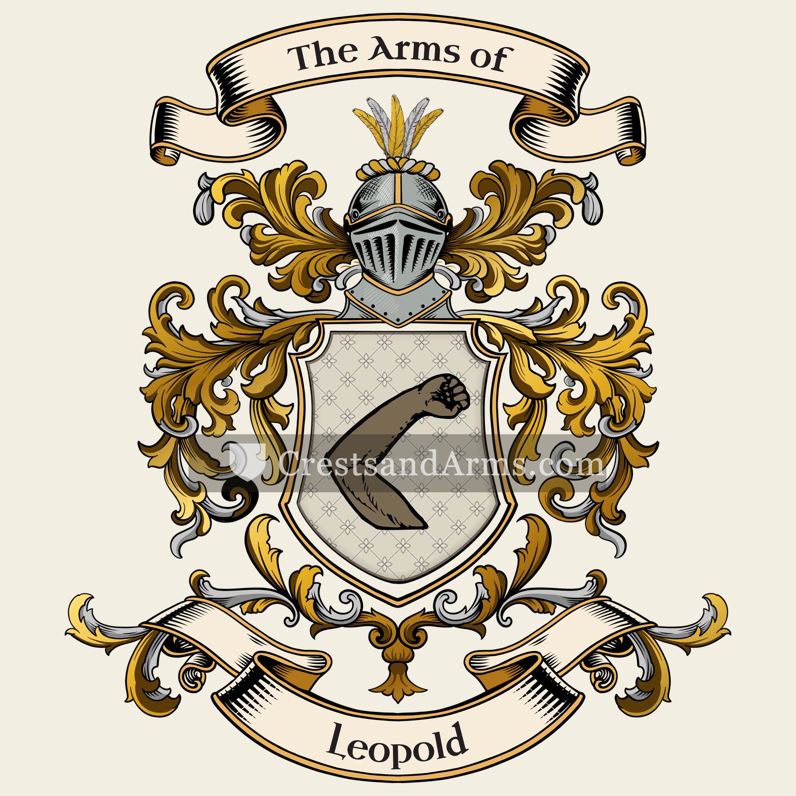 The Leopold coat of arms