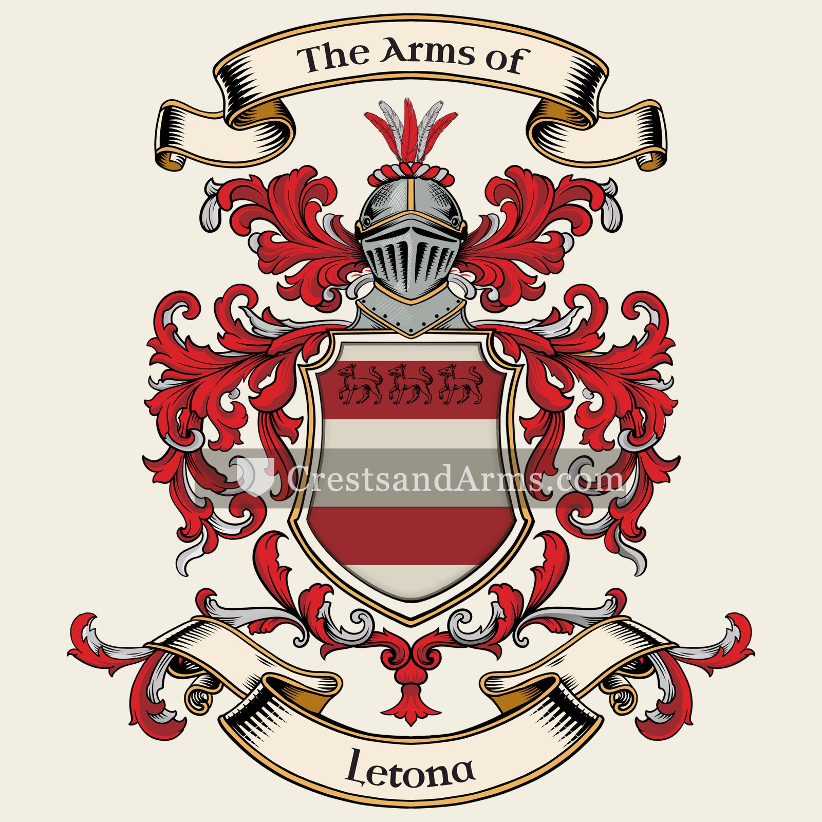 The arms