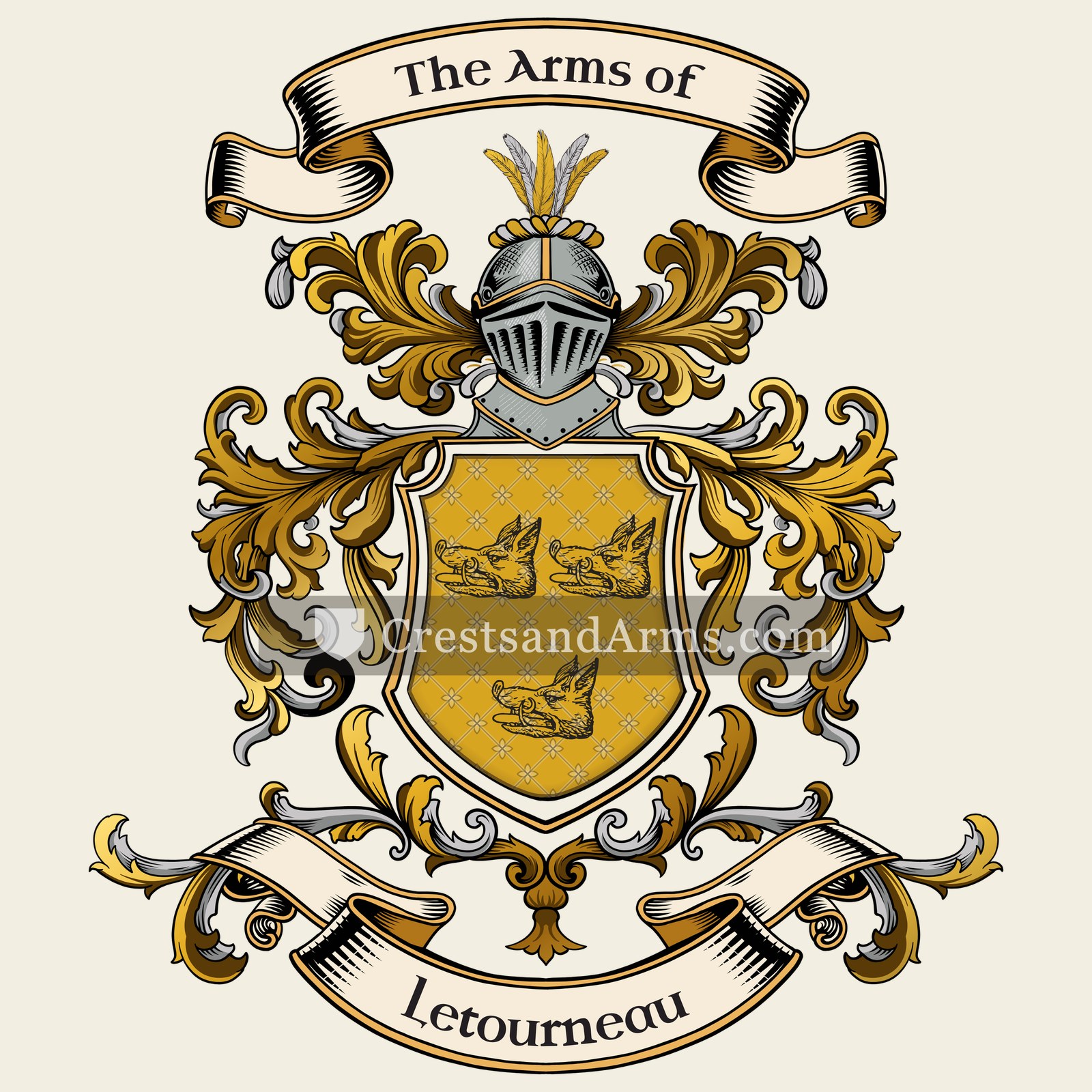 The arms
