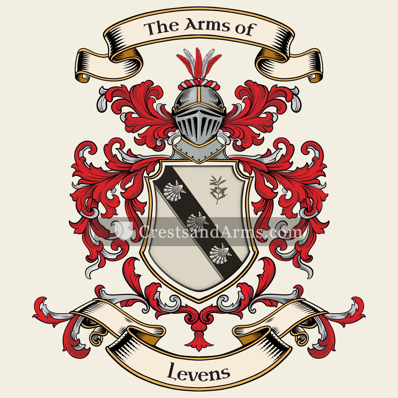 The Levens coat of arms