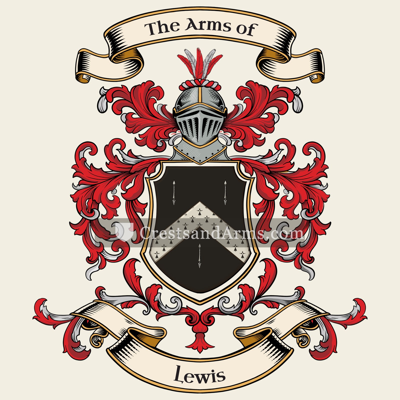 The Lewis coat of arms